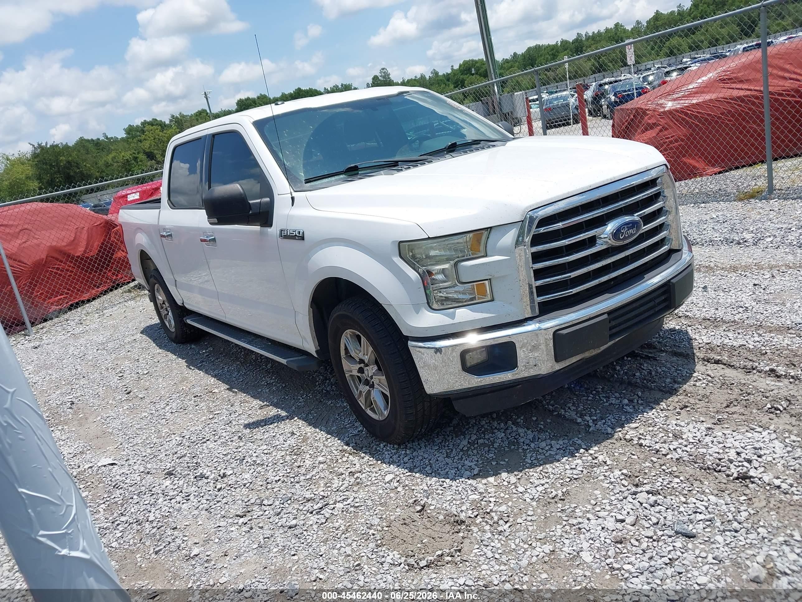 2015 Ford F-150 King Ranch/lariat/platinum/xl/xlt White vin: 1FTEW1CF2FKD54688