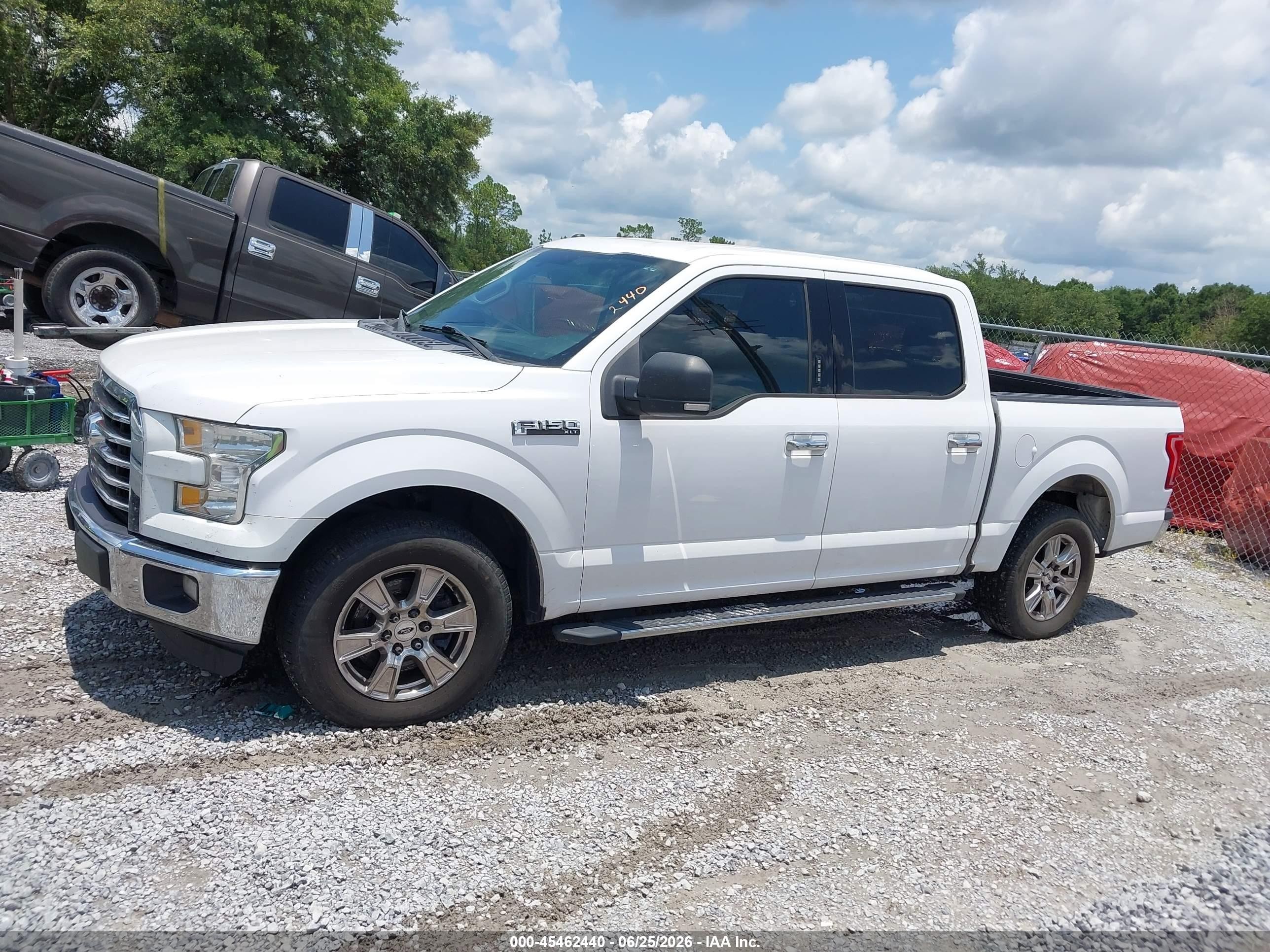 2015 Ford F-150 King Ranch/lariat/platinum/xl/xlt White vin: 1FTEW1CF2FKD54688