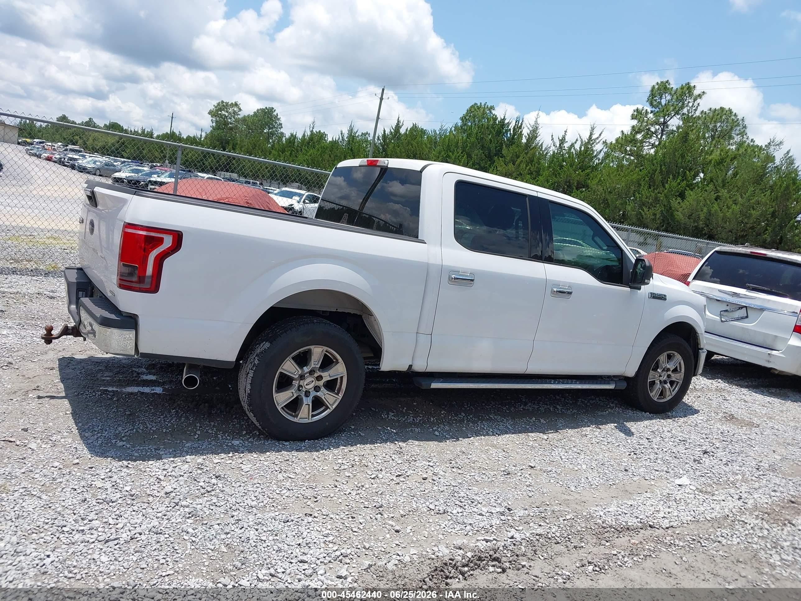 2015 Ford F-150 King Ranch/lariat/platinum/xl/xlt White vin: 1FTEW1CF2FKD54688
