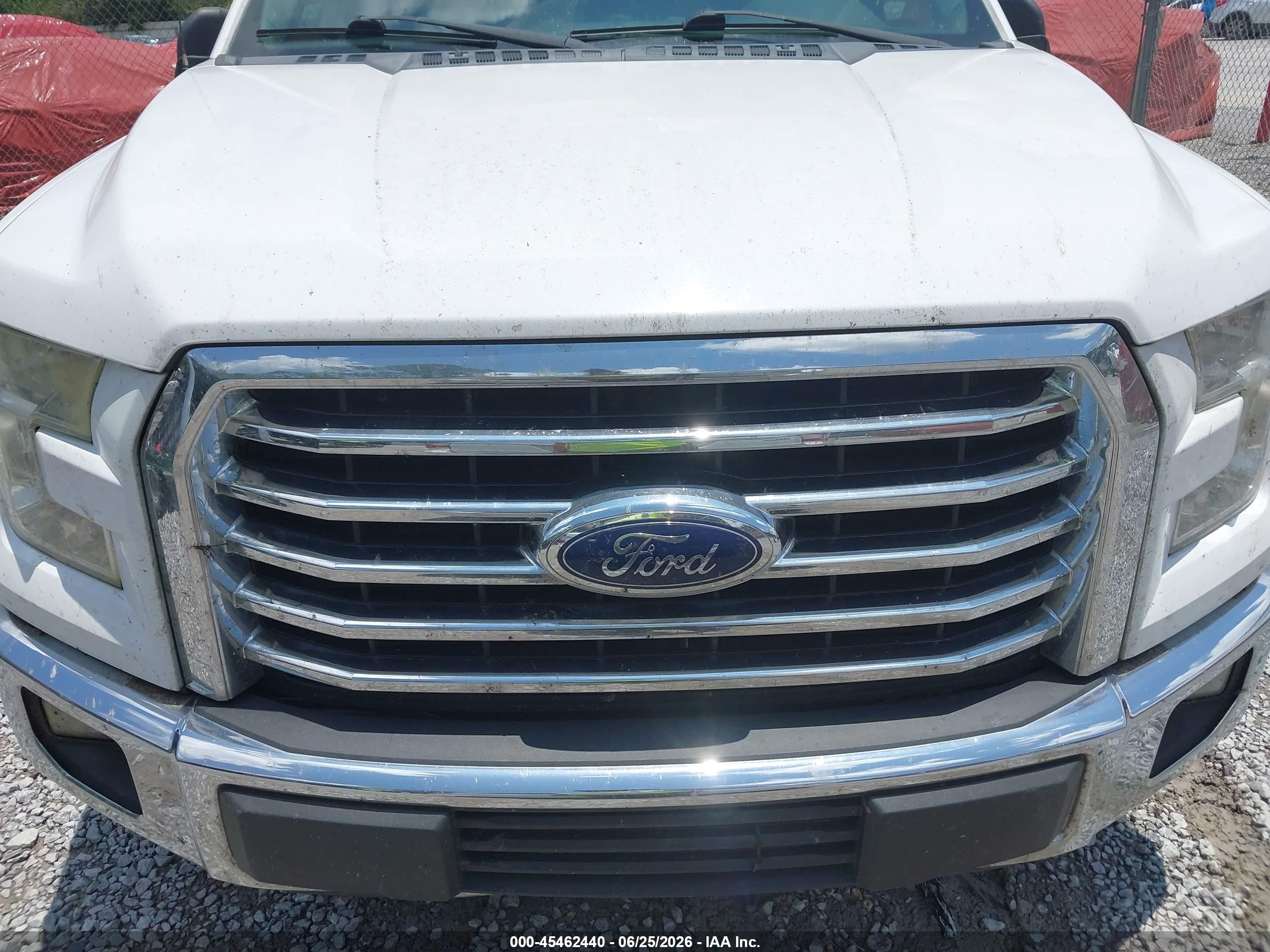 2015 Ford F-150 King Ranch/lariat/platinum/xl/xlt White vin: 1FTEW1CF2FKD54688
