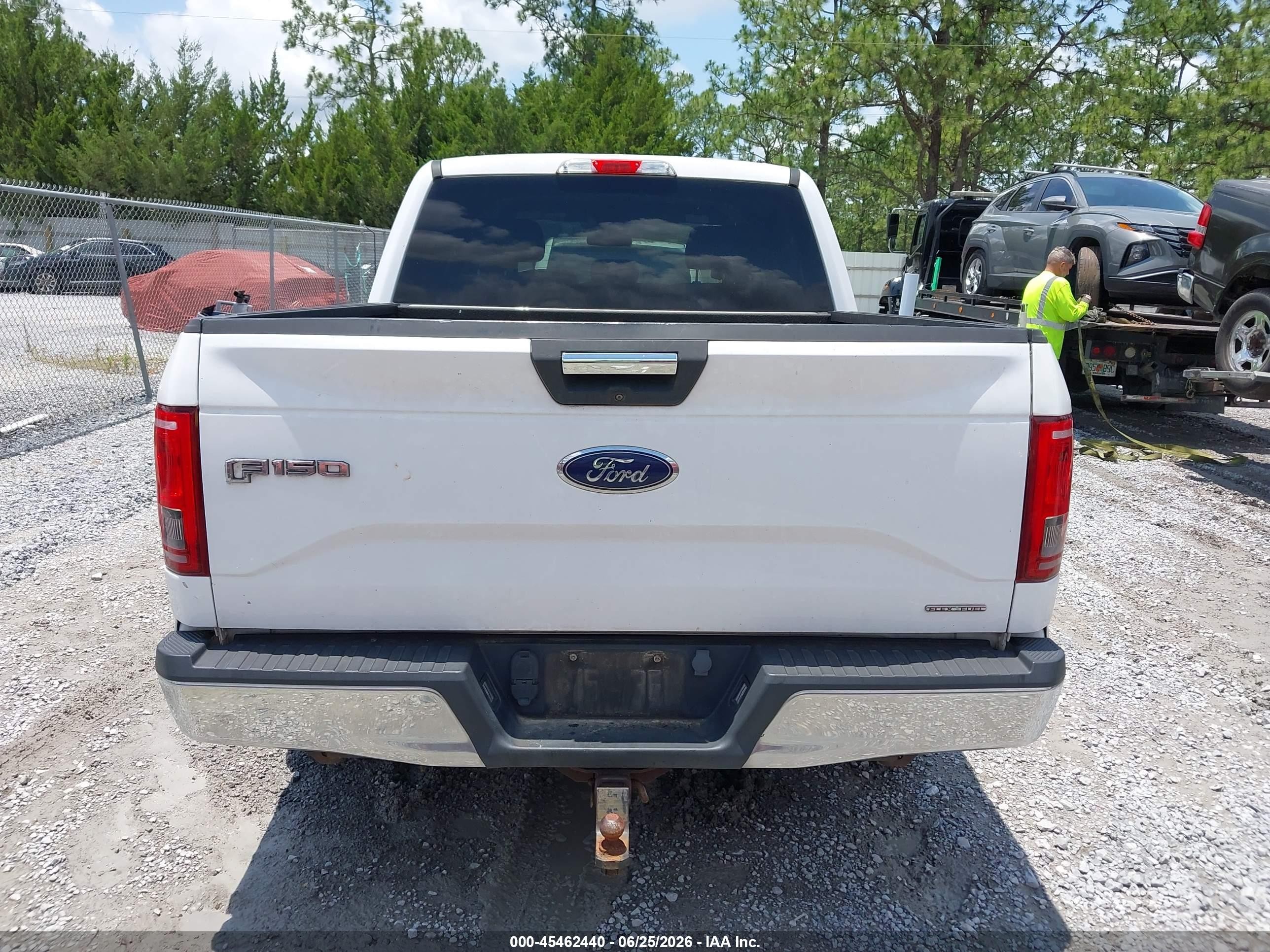 2015 Ford F-150 King Ranch/lariat/platinum/xl/xlt White vin: 1FTEW1CF2FKD54688