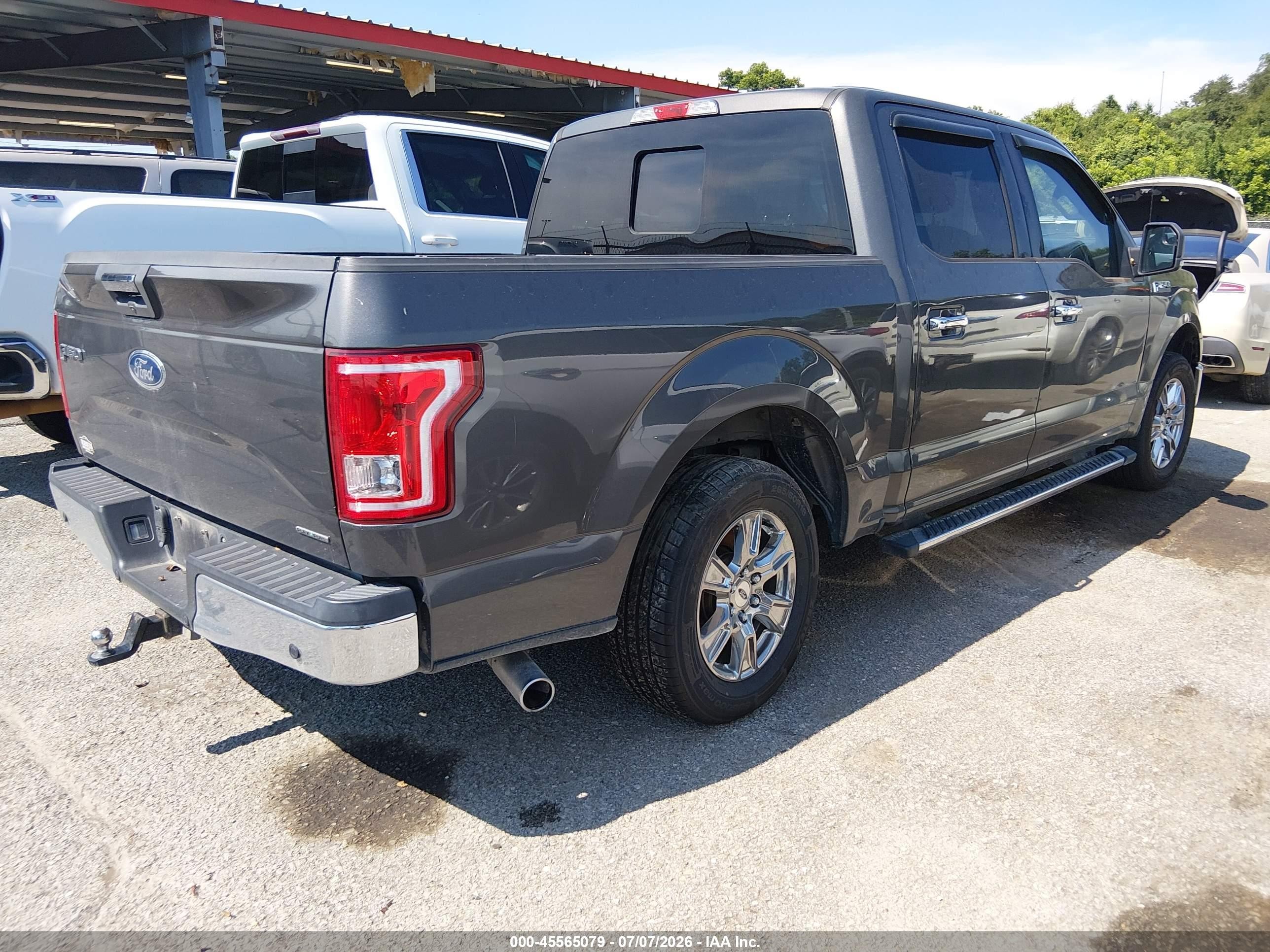 2015 Ford F-150 King Ranch/lariat/platinum/xl/xlt Серый vin: 1FTEW1CF2FKE80498