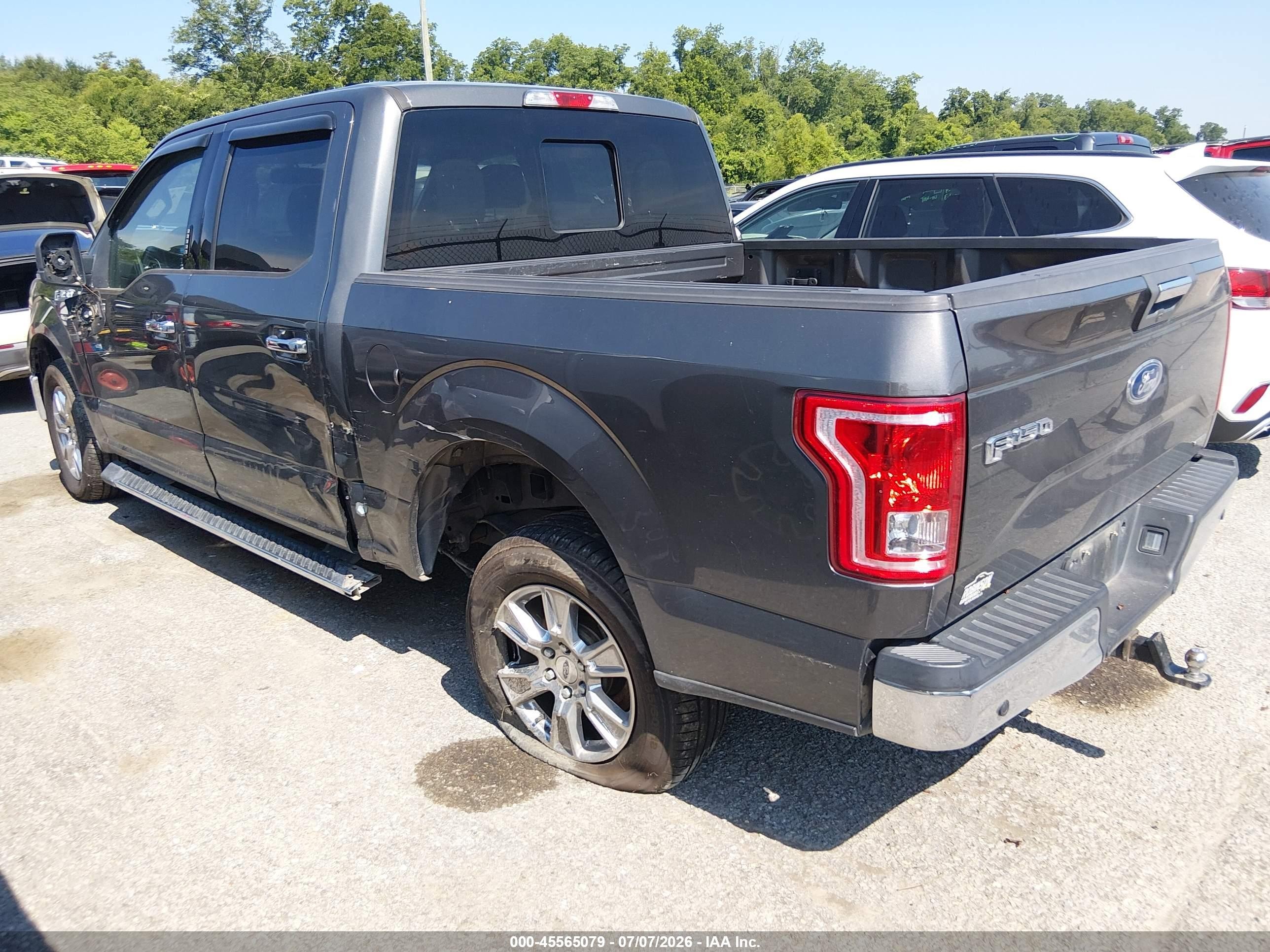 2015 Ford F-150 King Ranch/lariat/platinum/xl/xlt Серый vin: 1FTEW1CF2FKE80498