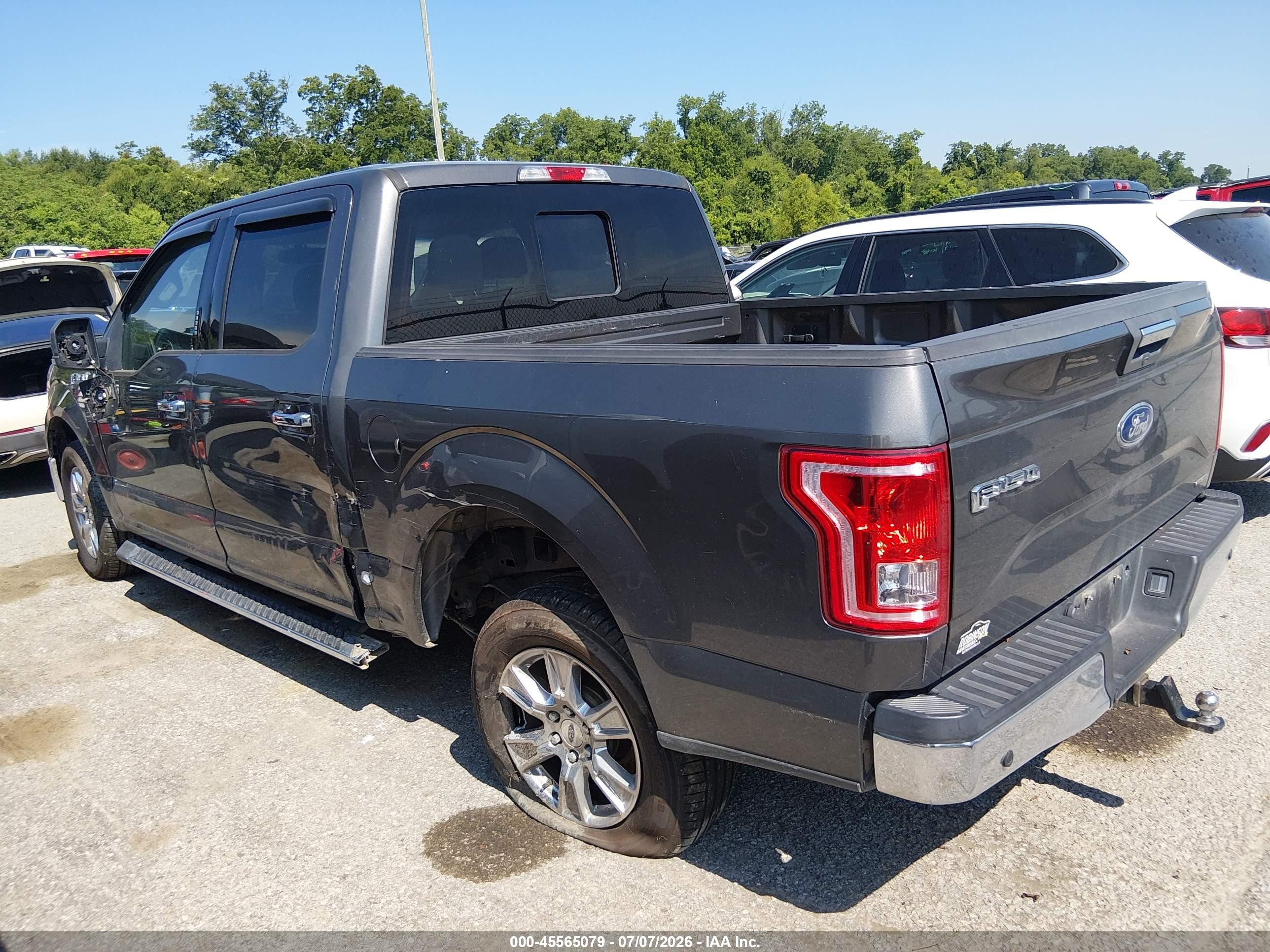 2015 Ford F-150 King Ranch/lariat/platinum/xl/xlt Серый vin: 1FTEW1CF2FKE80498