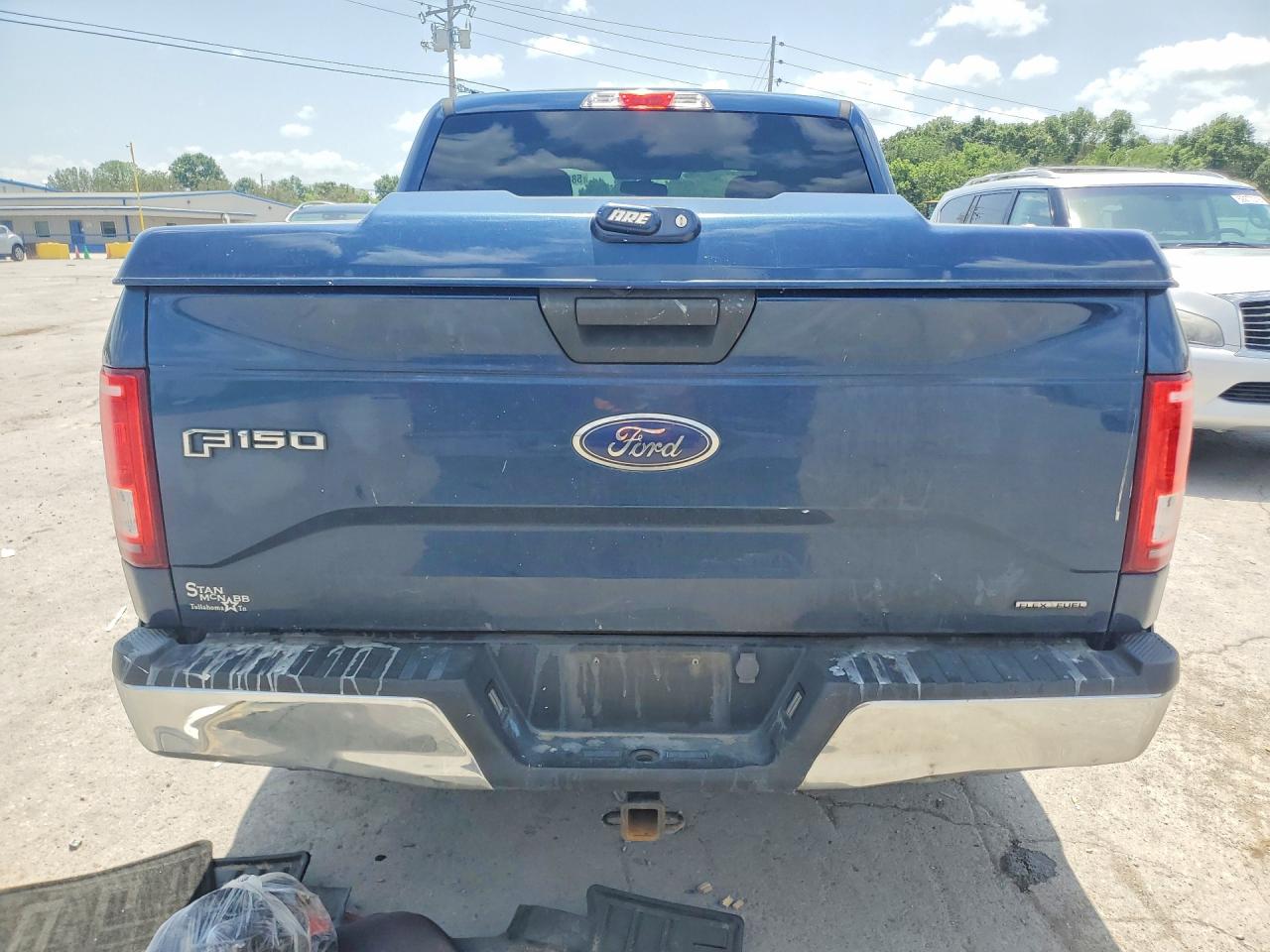 2015 Ford F150 Supercrew Blue vin: 1FTEW1CF4FKD07534