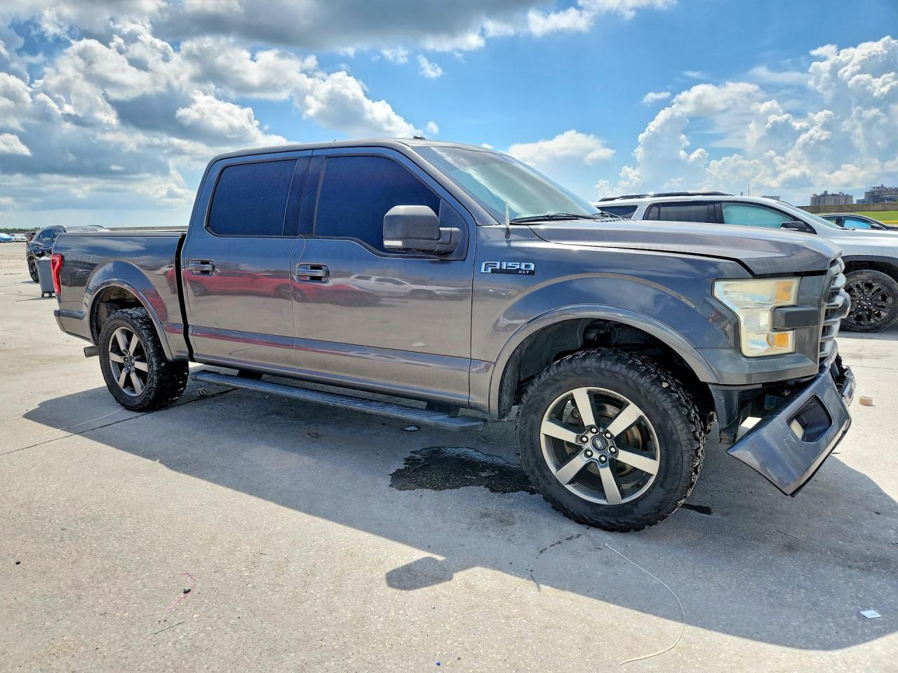 2015 Ford F150 Supercrew Угольный vin: 1FTEW1CF4FKD24012