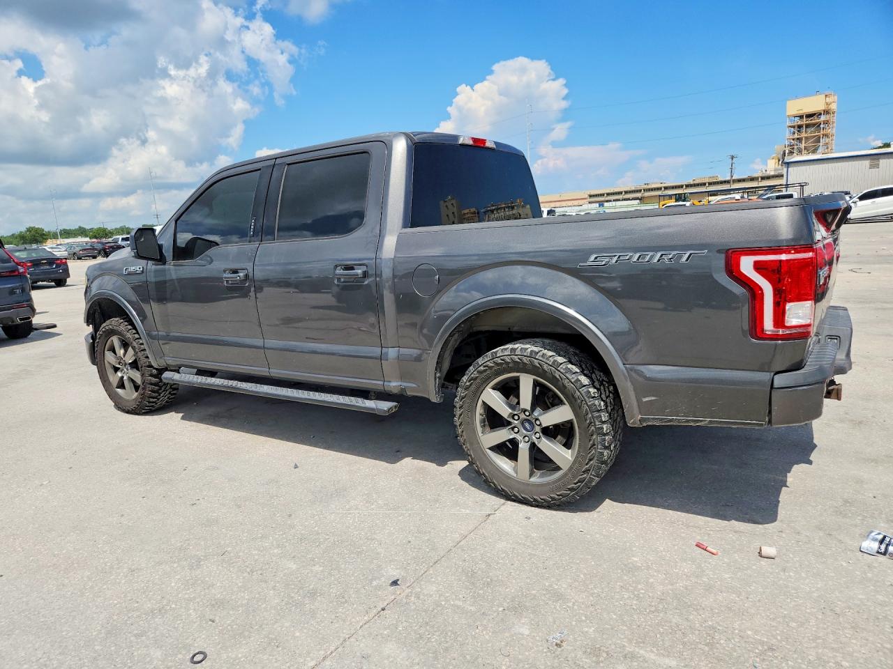 2015 Ford F150 Supercrew Угольный vin: 1FTEW1CF4FKD24012