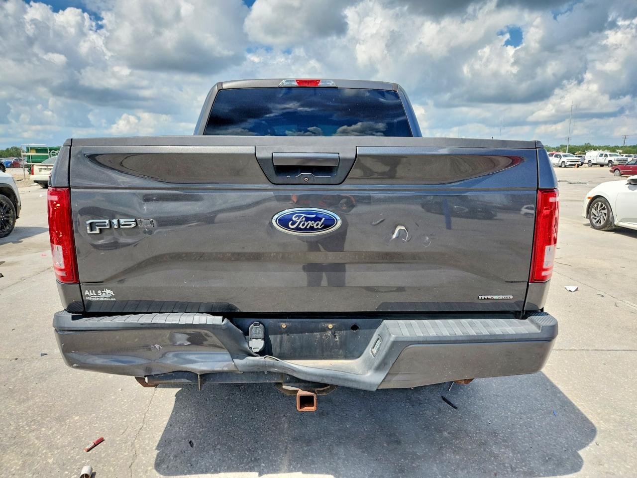 2015 Ford F150 Supercrew Угольный vin: 1FTEW1CF4FKD24012