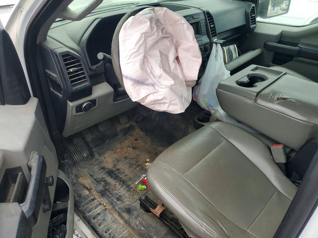 2015 Ford F150 Supercrew White vin: 1FTEW1CF4FKD30098