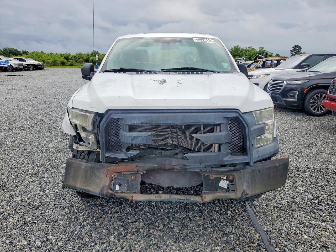 2015 Ford F150 Supercrew White vin: 1FTEW1CF4FKD30098
