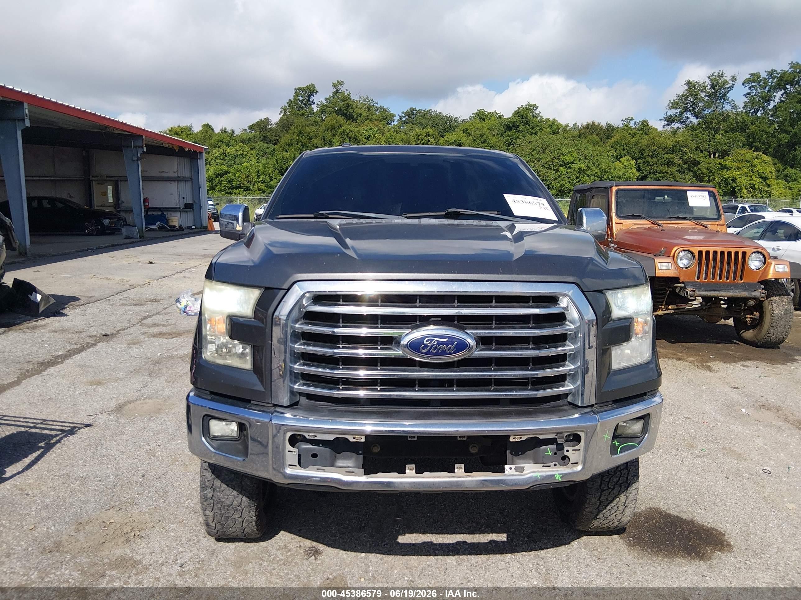 2015 Ford F-150 Xlt Серый vin: 1FTEW1CF4FKD32644
