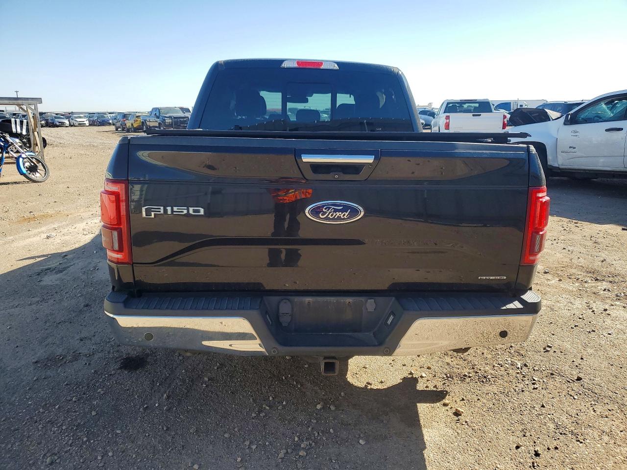 2015 Ford F150 Supercrew Black vin: 1FTEW1CF4FKE08637