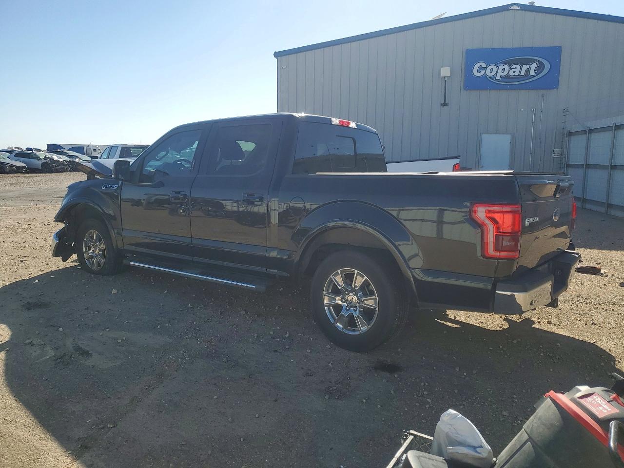2015 Ford F150 Supercrew Black vin: 1FTEW1CF4FKE08637