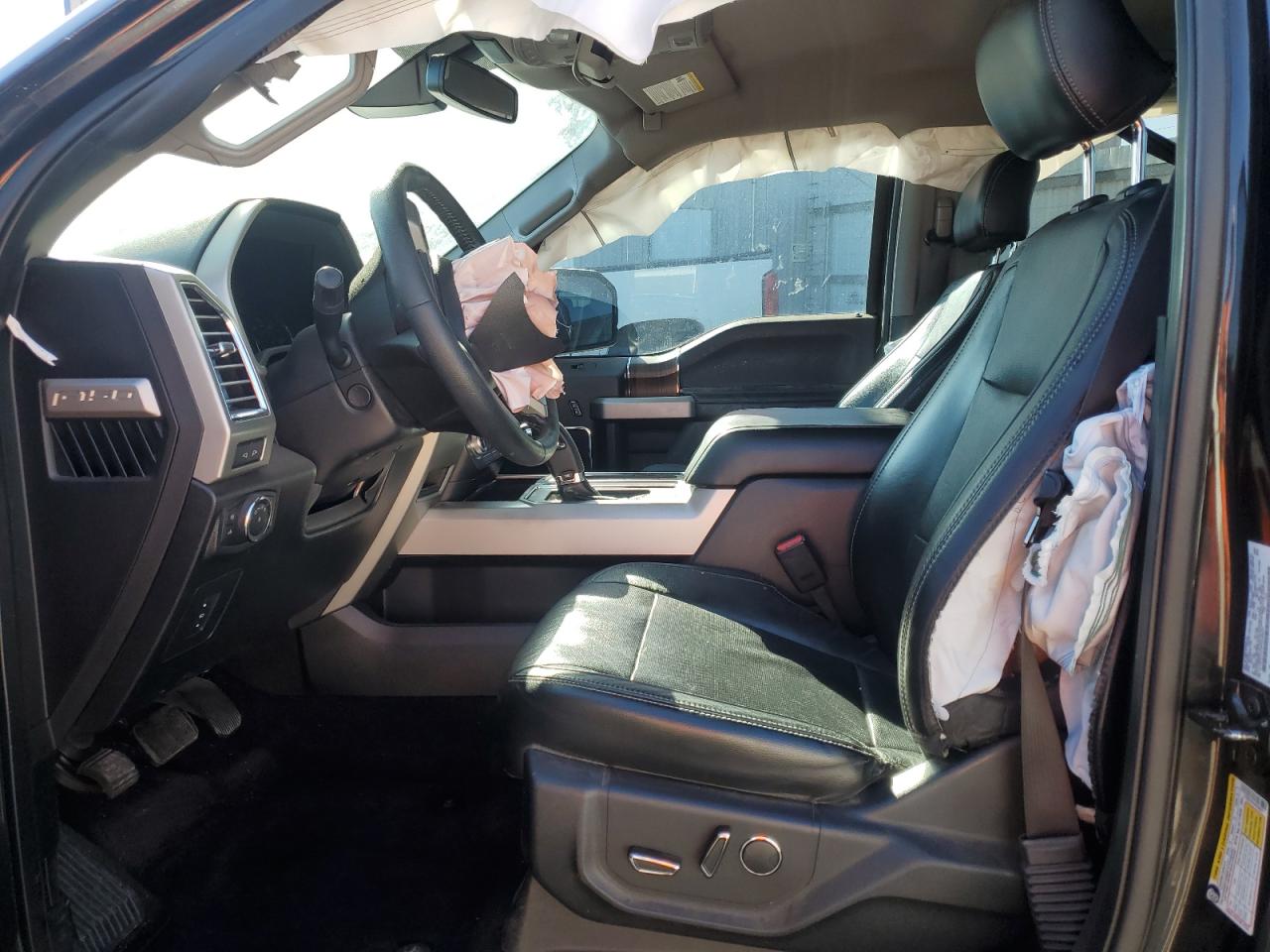 2015 Ford F150 Supercrew Black vin: 1FTEW1CF4FKE08637 Damage: Airbag - Front Left, Deployed, Replacement Required
