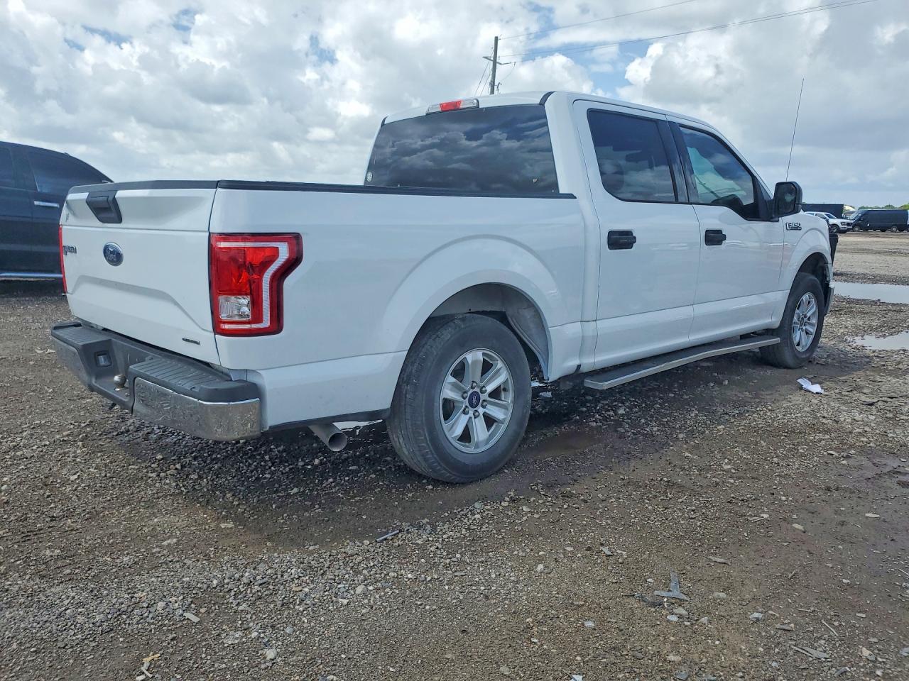 2015 Ford F 150 White vin: 1FTEW1CF5FFA30417