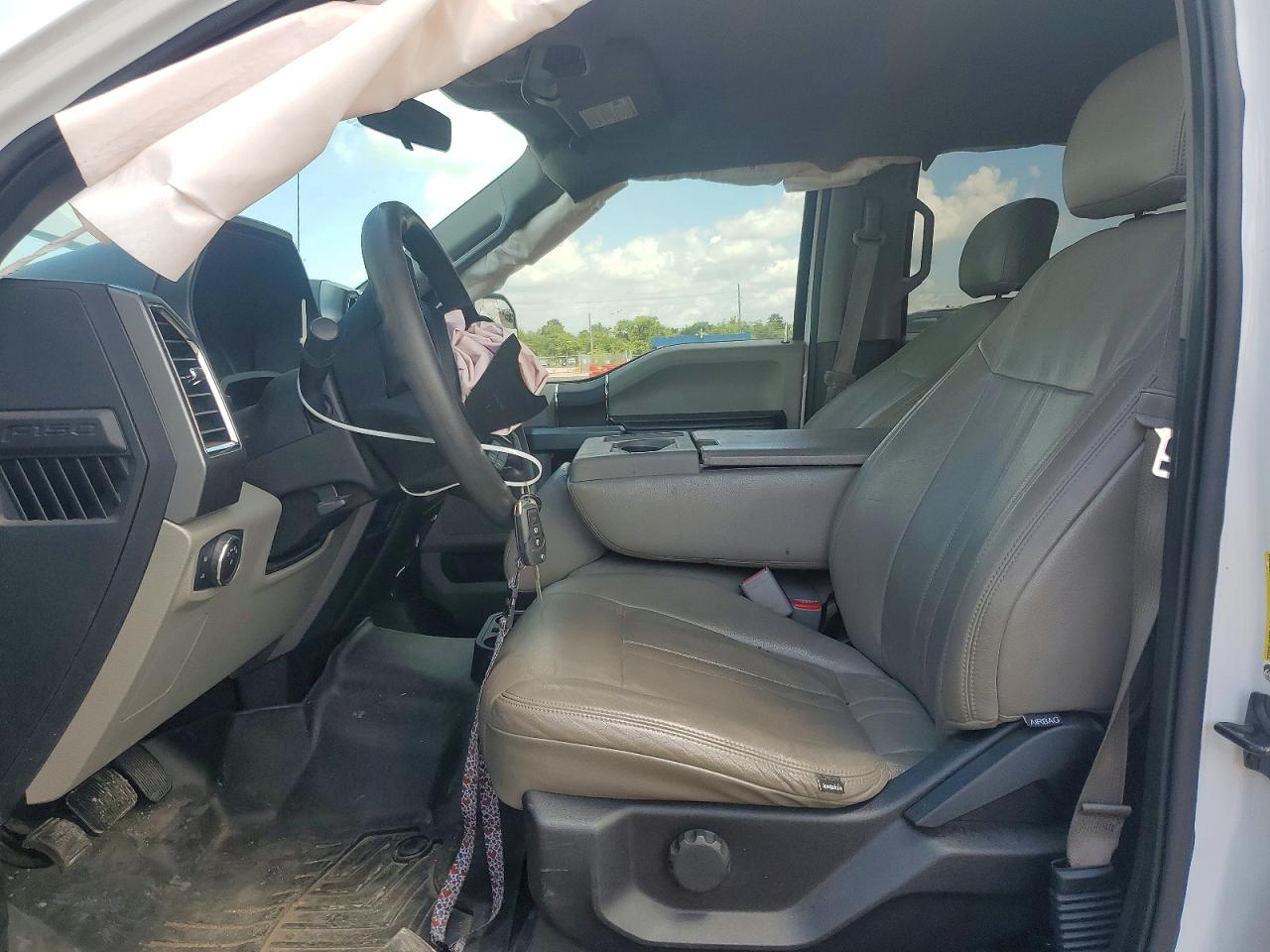 2015 Ford F 150 White vin: 1FTEW1CF5FFA30417