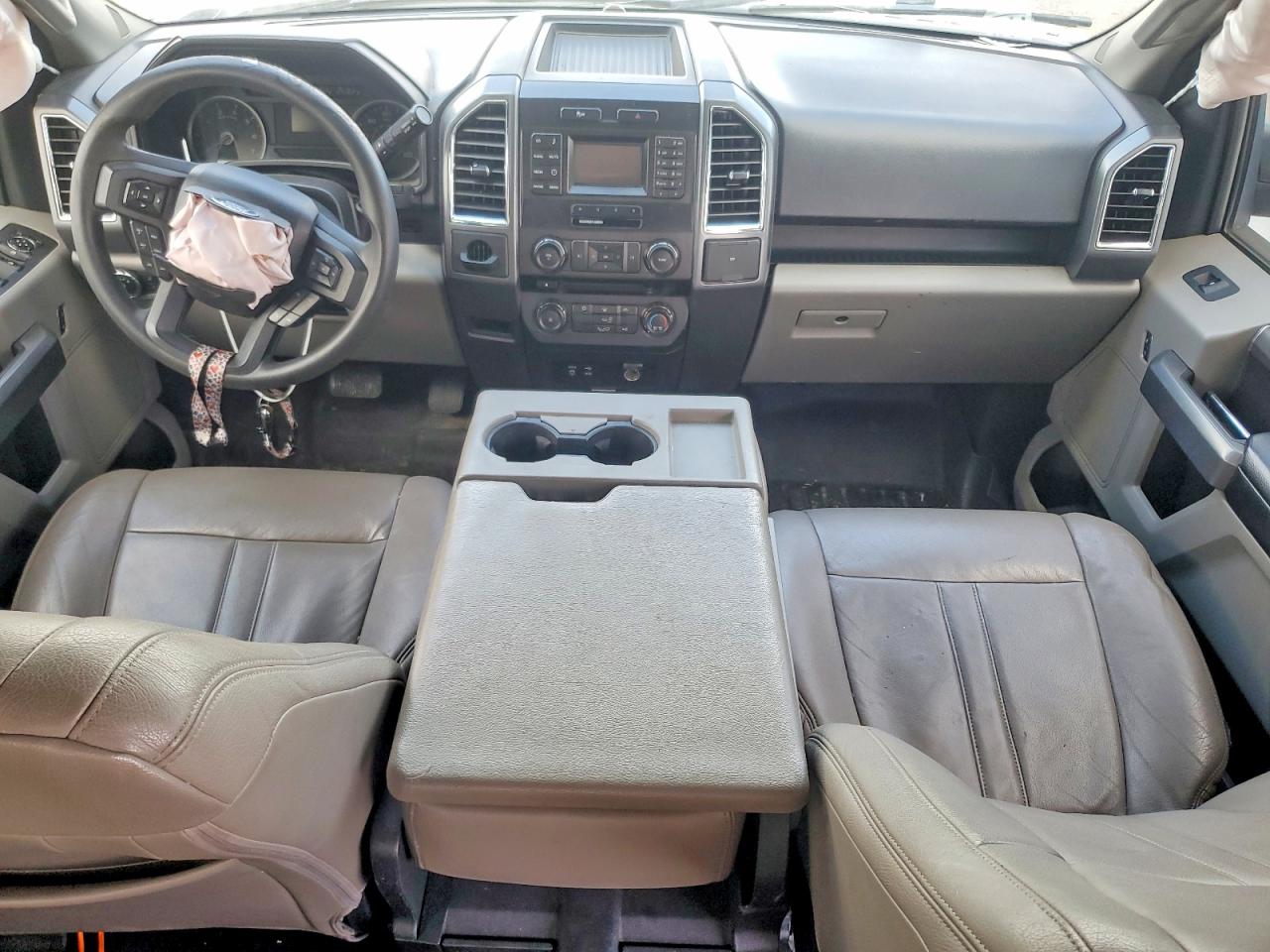 2015 Ford F 150 White vin: 1FTEW1CF5FFA30417