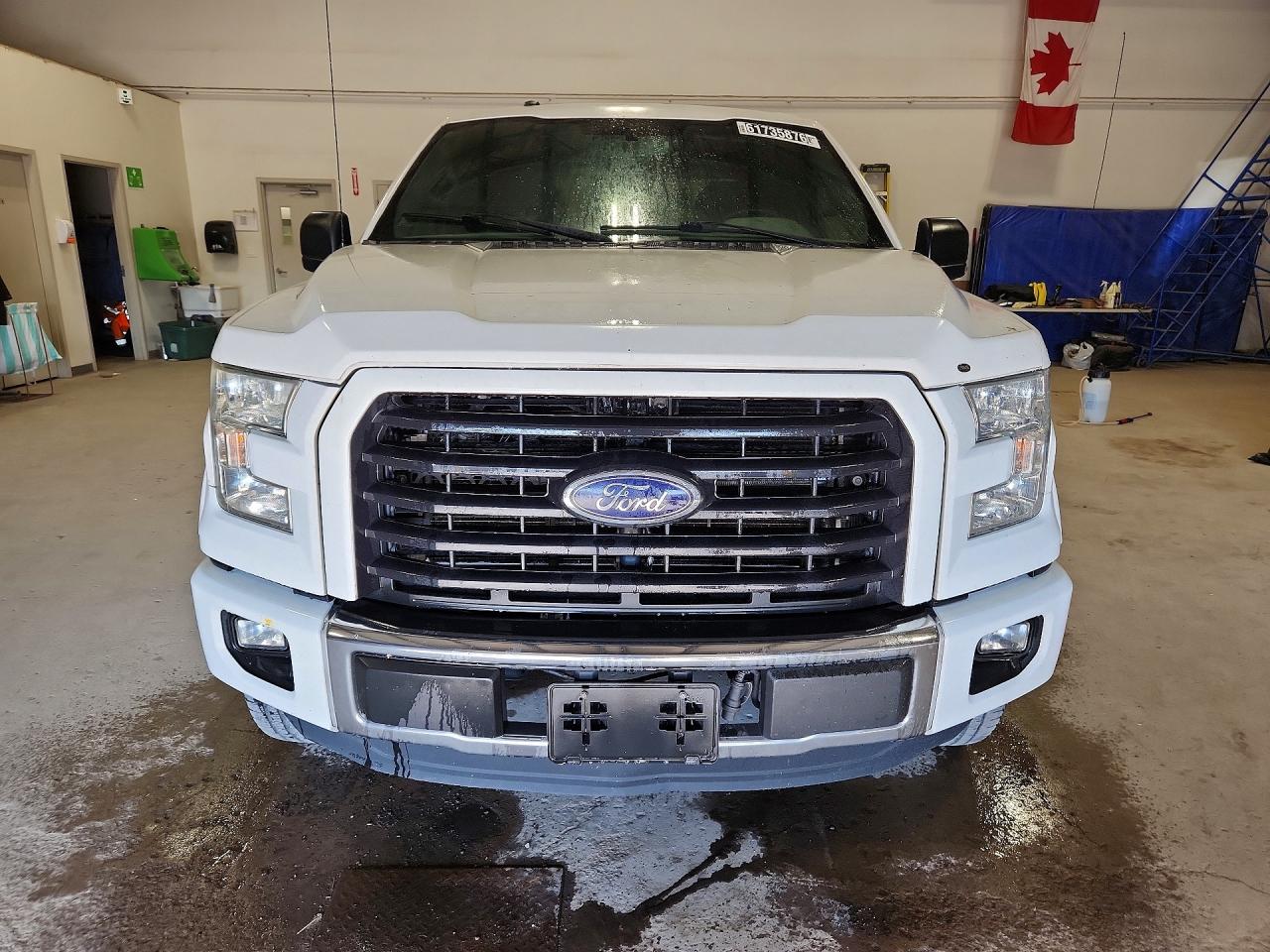 2015 Ford F150 Supercrew White vin: 1FTEW1CF5FFC98500