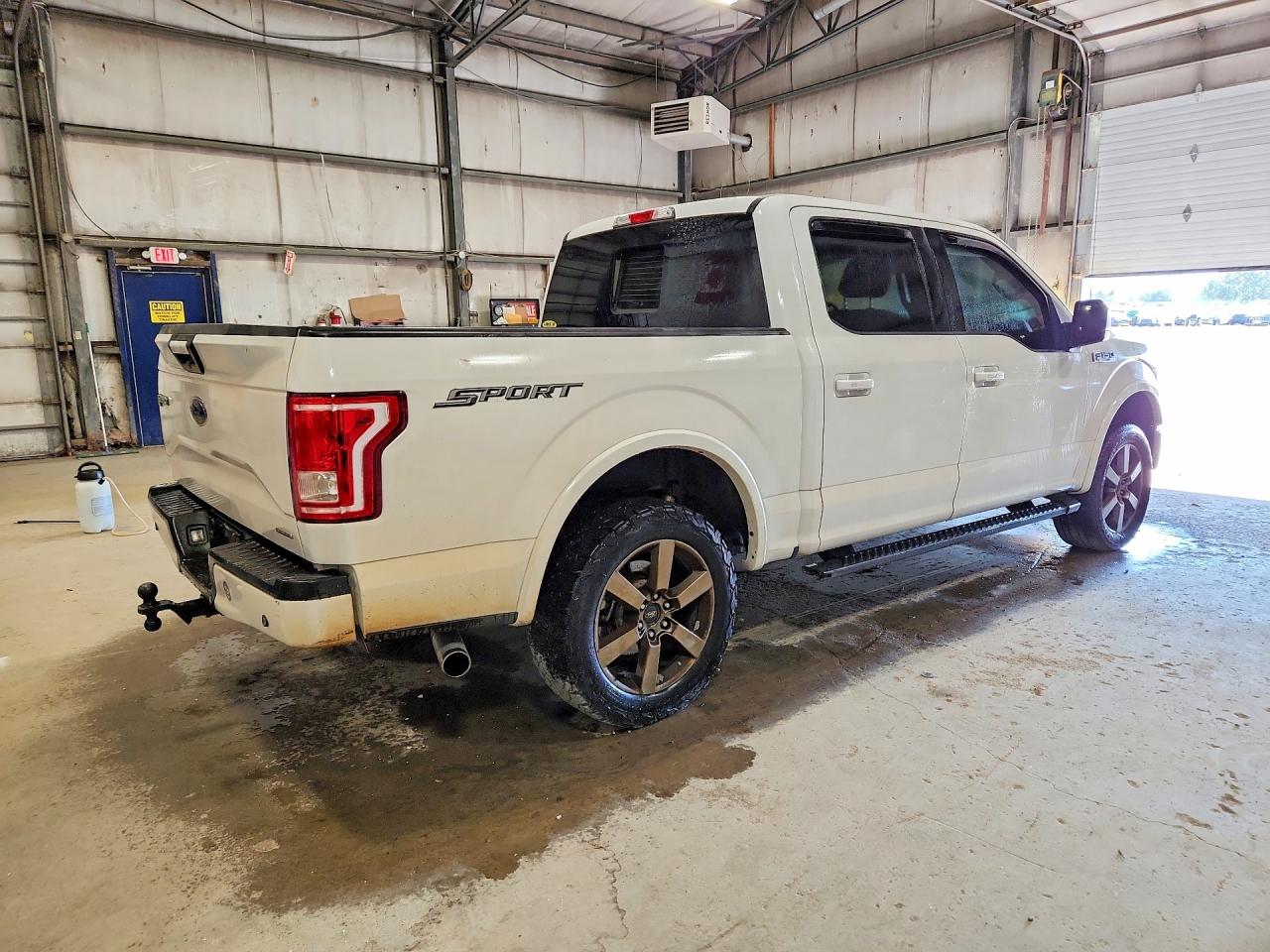 2015 Ford F150 Supercrew White vin: 1FTEW1CF5FFC98500