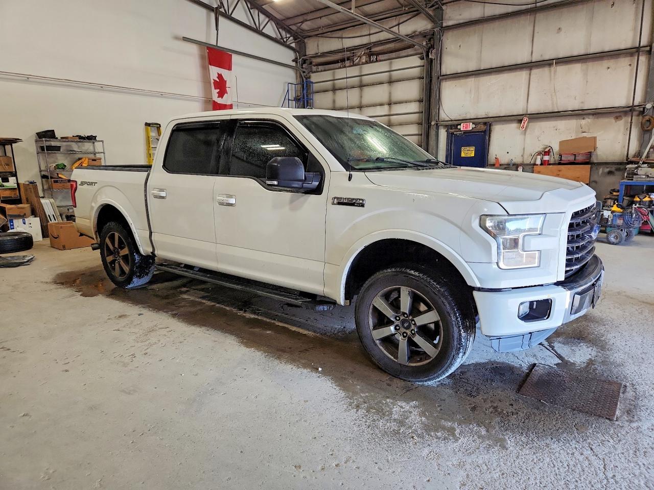 2015 Ford F150 Supercrew White vin: 1FTEW1CF5FFC98500