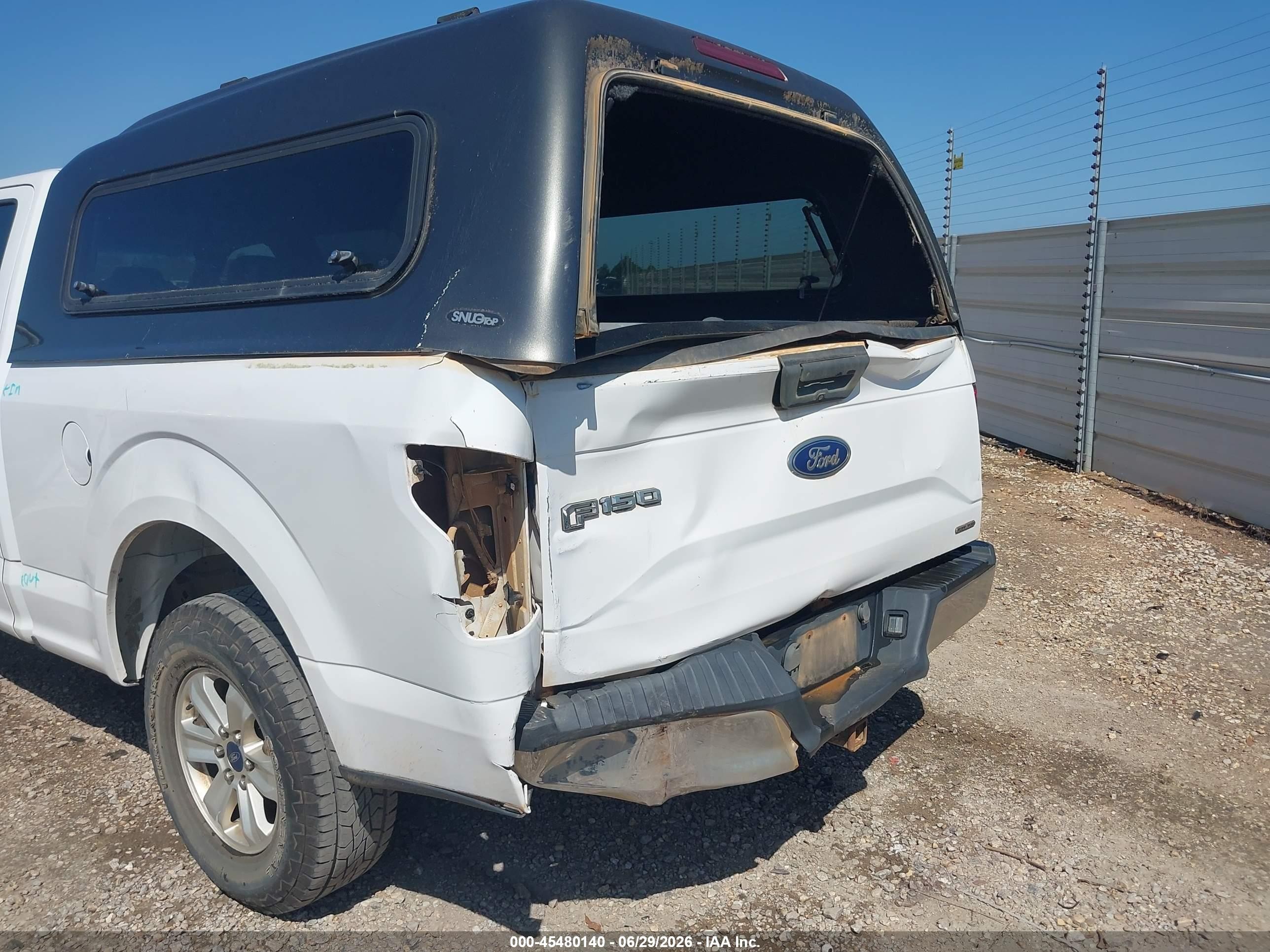 2015 Ford F-150 Xlt White vin: 1FTEW1CF5FKE54963