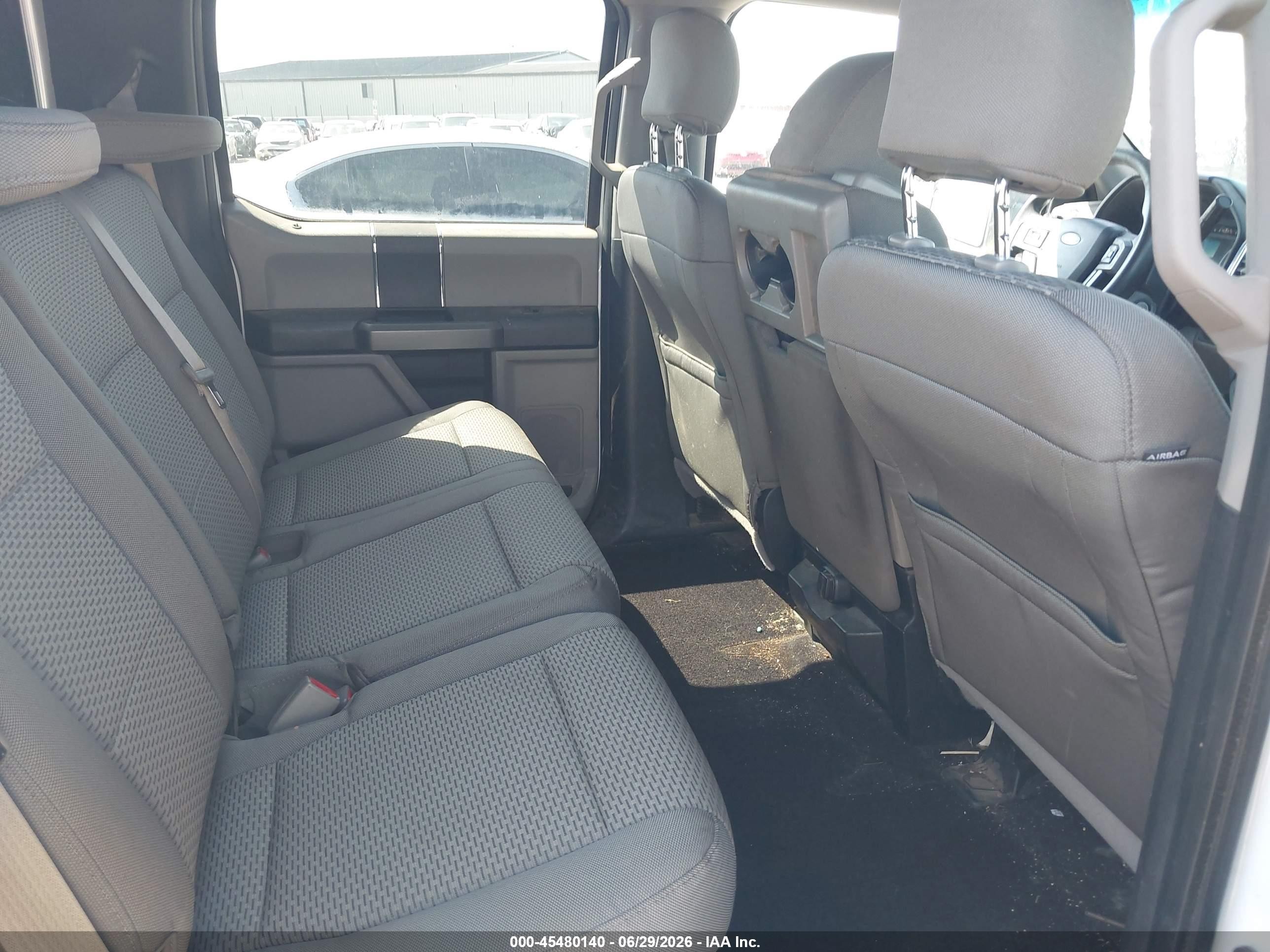2015 Ford F-150 Xlt White vin: 1FTEW1CF5FKE54963