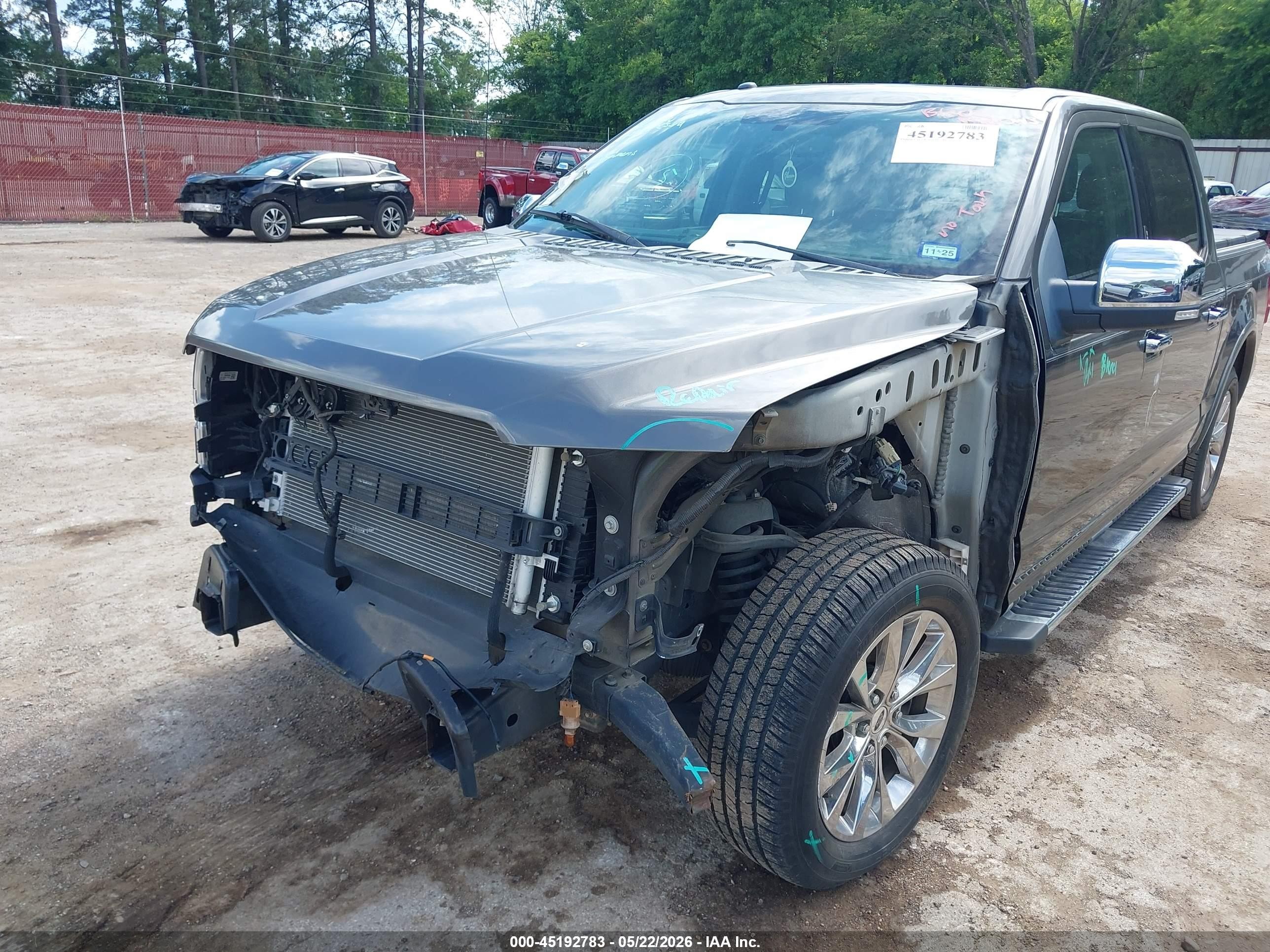 2015 Ford F-150 Lariat Black vin: 1FTEW1CF5FKE60357