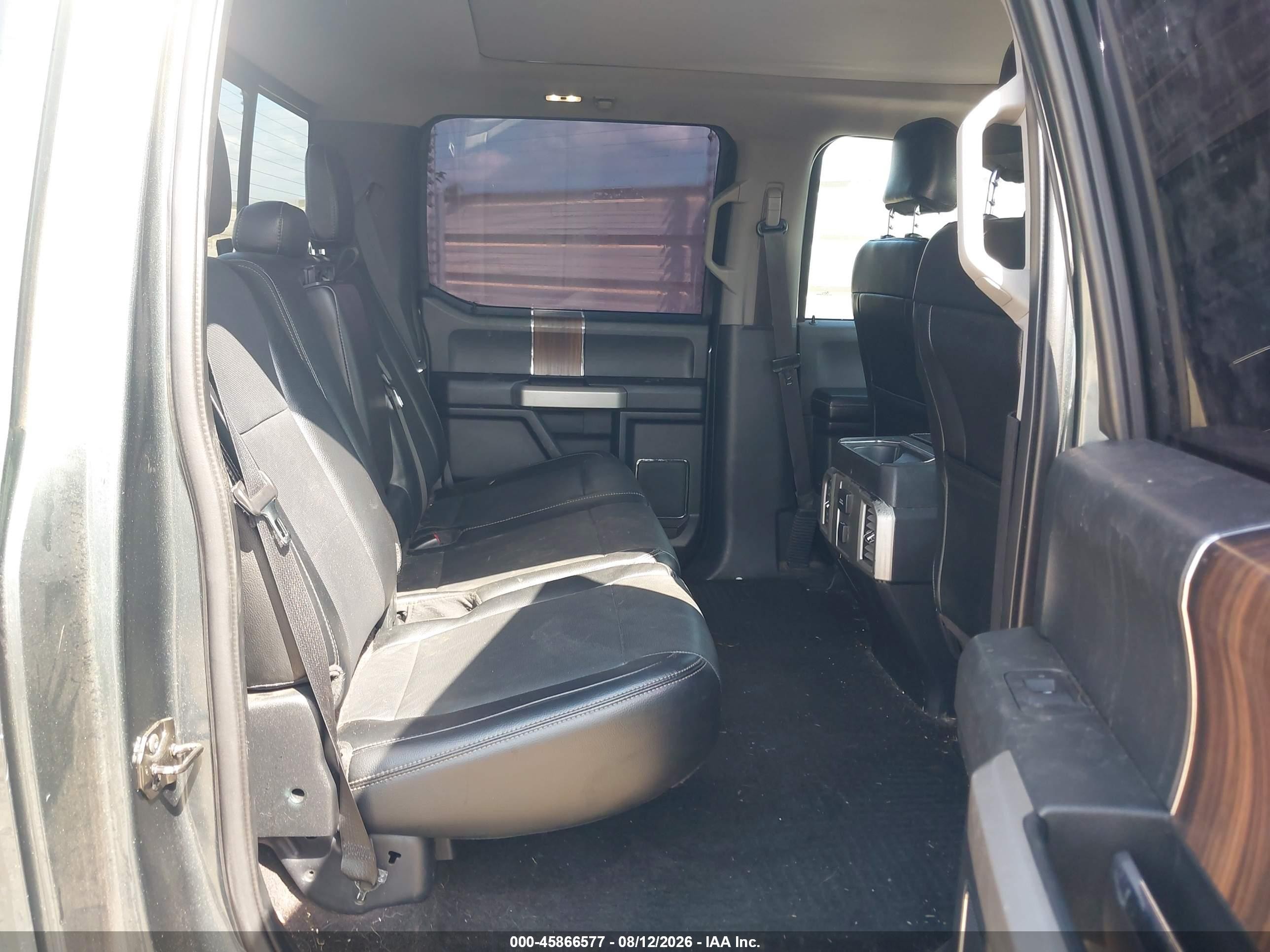 2015 Ford F-150 Lariat Black vin: 1FTEW1CF5FKE70080