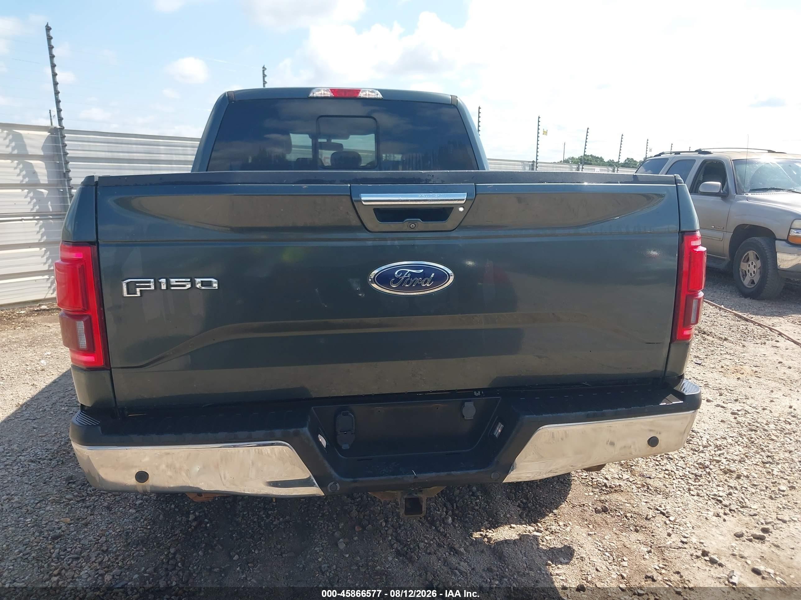 2015 Ford F-150 Lariat Black vin: 1FTEW1CF5FKE70080