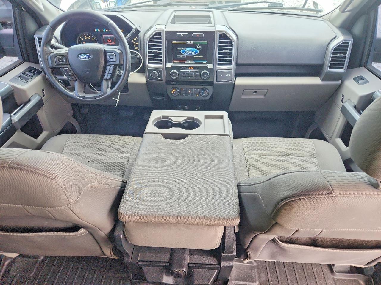 2015 Ford F150 Supercrew White vin: 1FTEW1CF6FKE98373