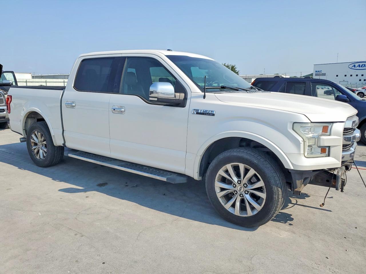 2015 Ford F150 Supercrew White vin: 1FTEW1CF7FFA15269