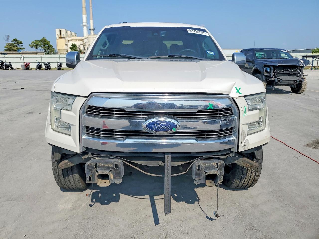 2015 Ford F150 Supercrew White vin: 1FTEW1CF7FFA15269