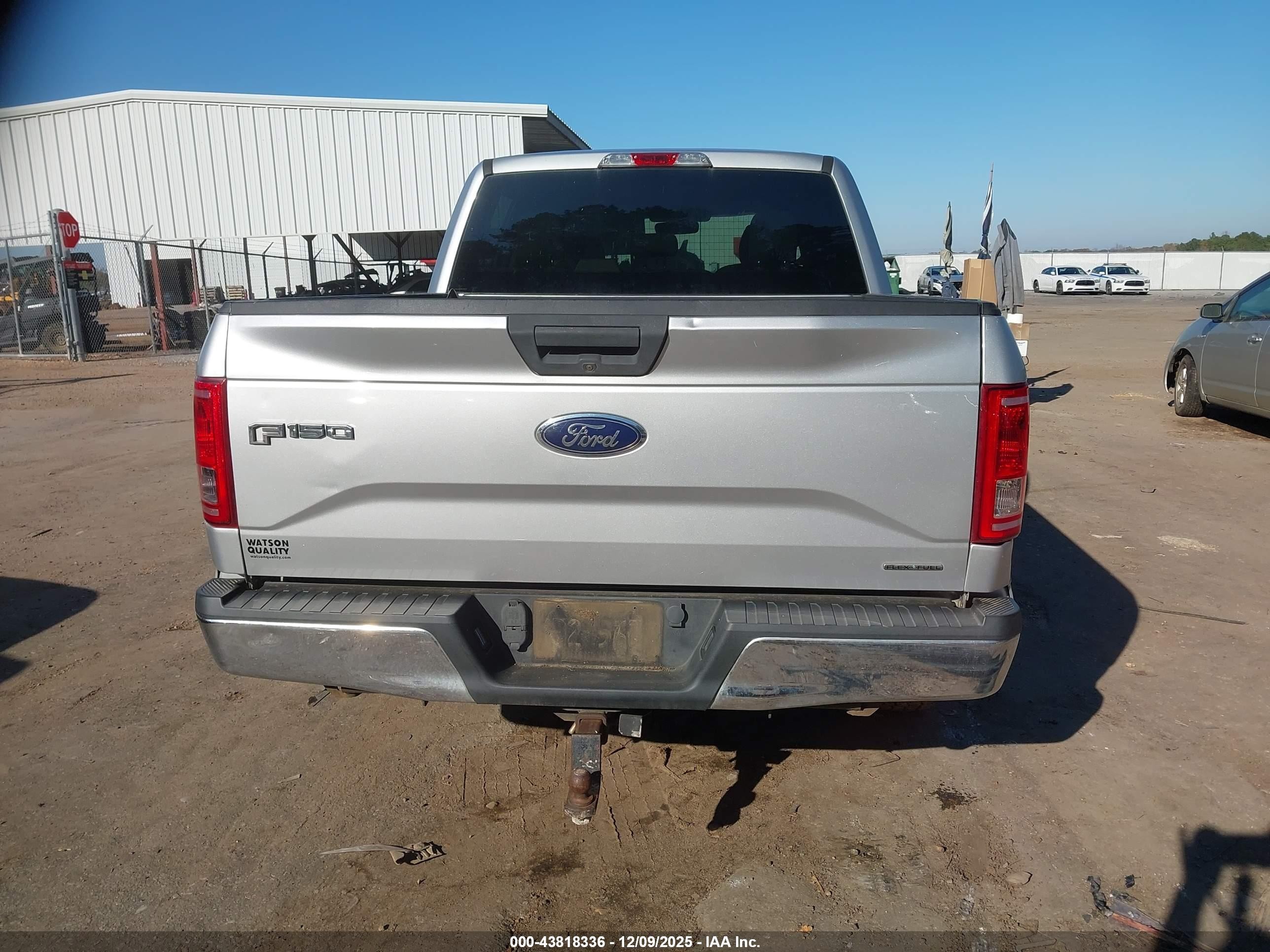 2015 Ford F-150 Xlt Silver vin: 1FTEW1CF7FFC58337