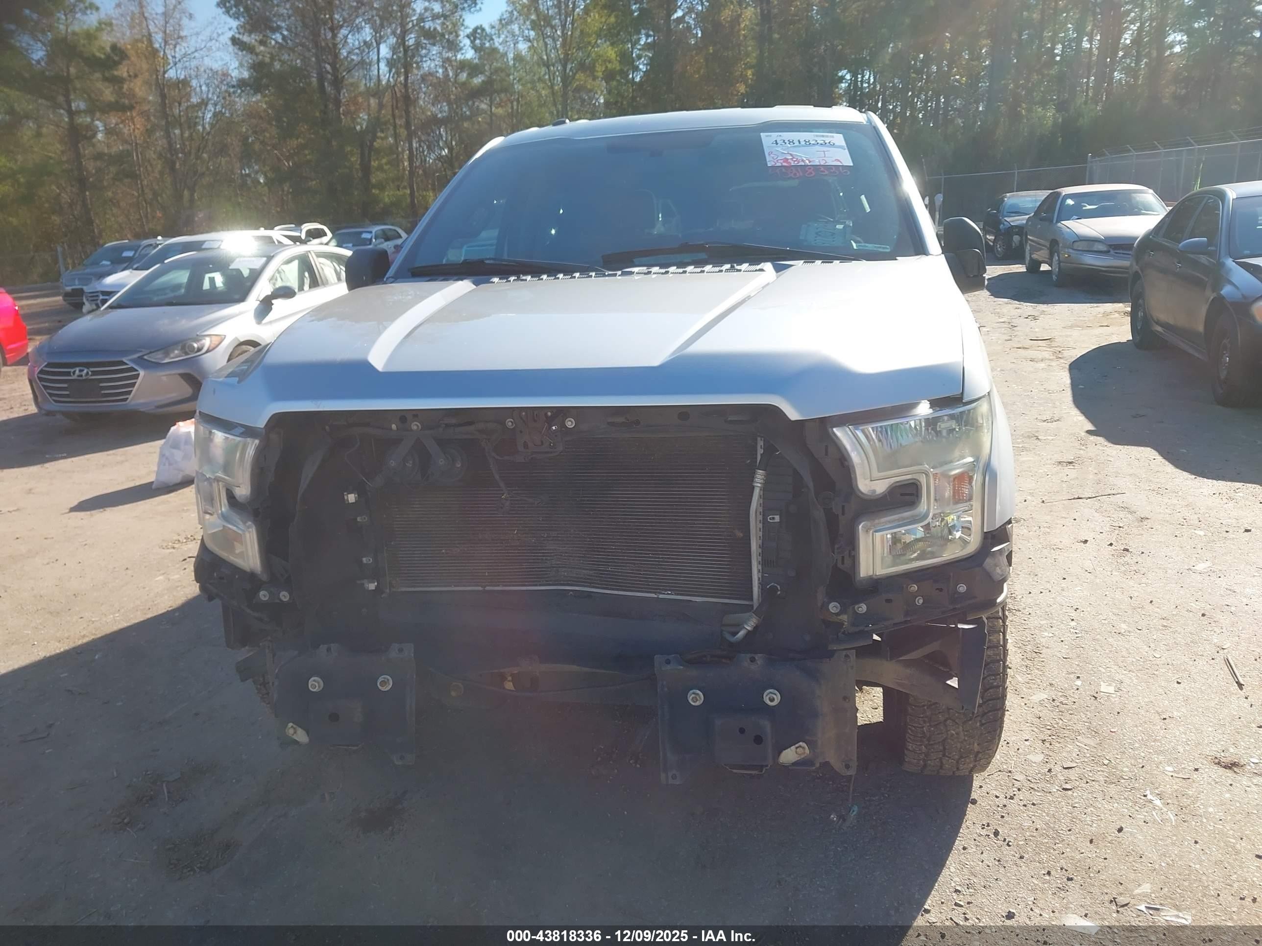 2015 Ford F-150 Xlt Silver vin: 1FTEW1CF7FFC58337