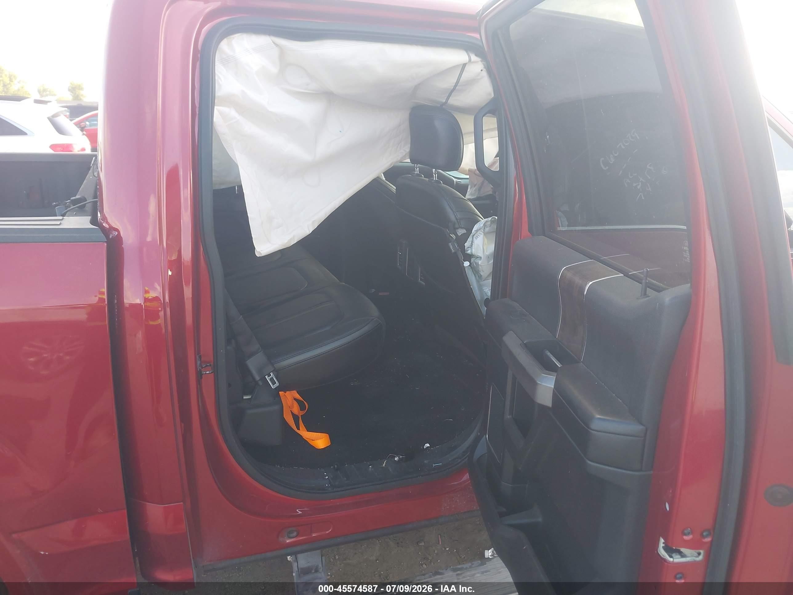 2015 Ford F-150 Platinum Red vin: 1FTEW1CF7FFC58564