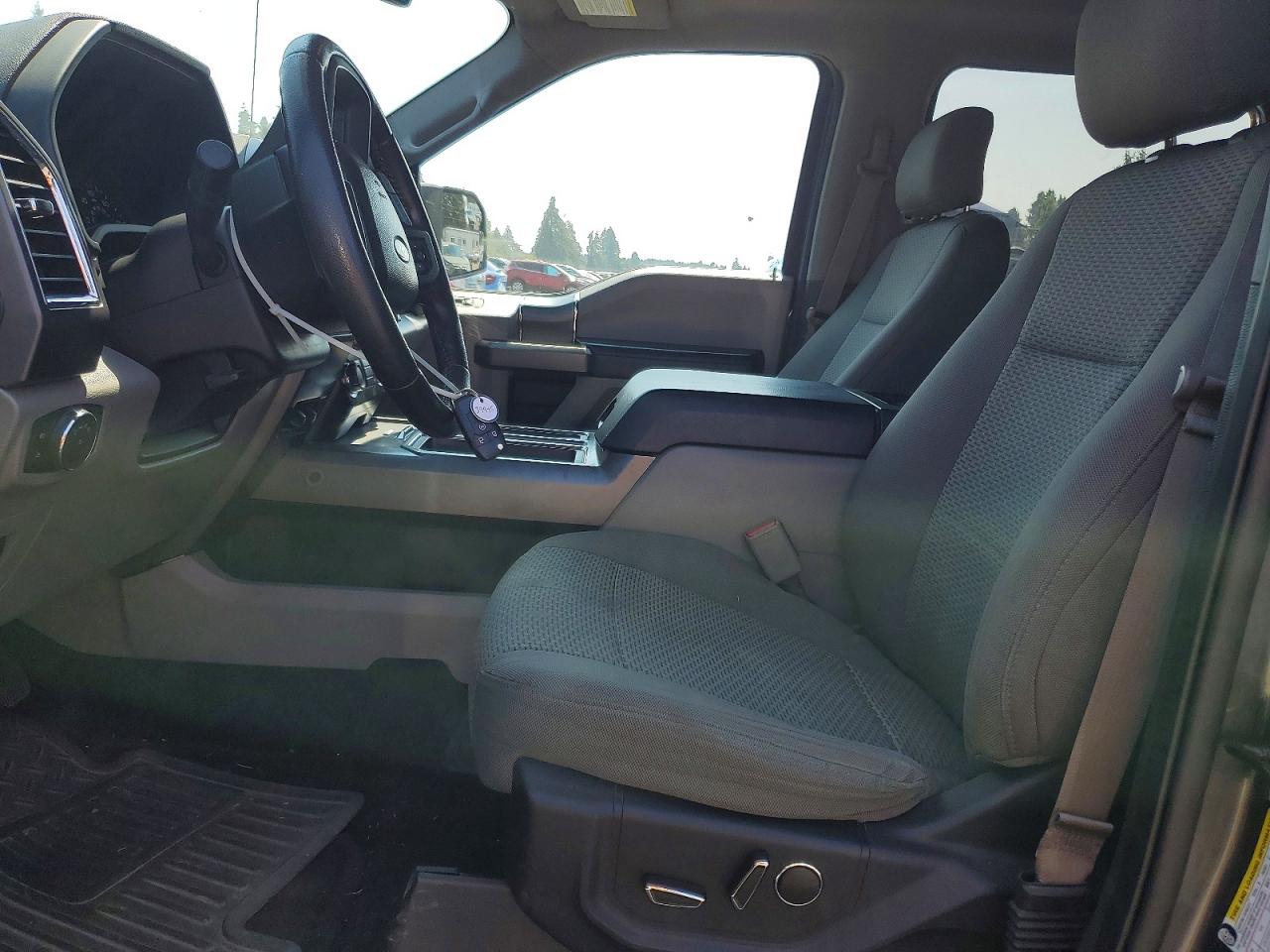 2015 Ford F150 Supercrew Gray vin: 1FTEW1CF7FKE17087