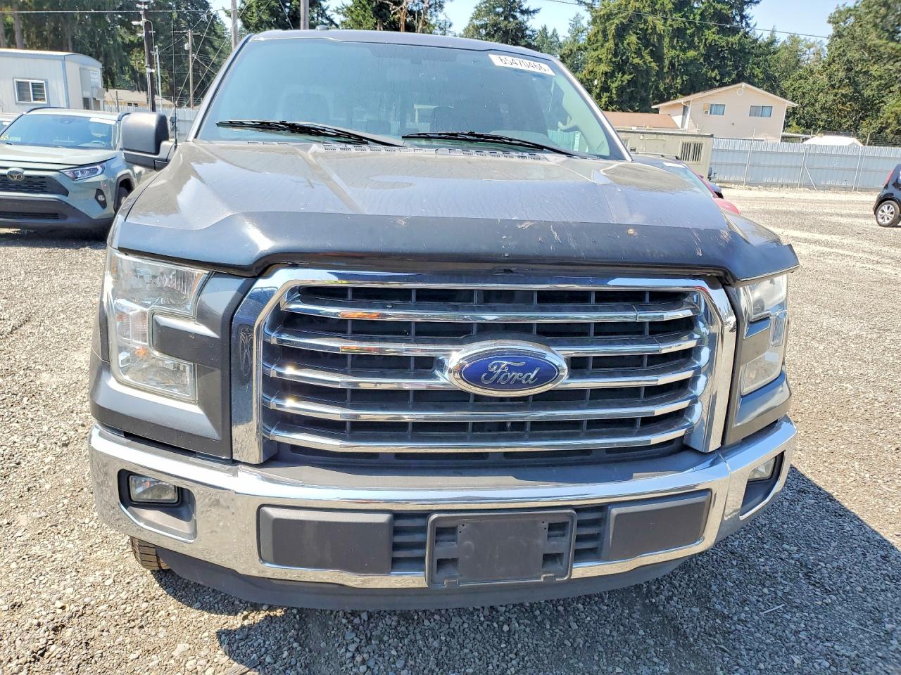 2015 Ford F150 Supercrew Gray vin: 1FTEW1CF7FKE17087