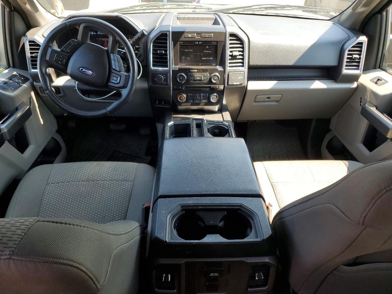 2015 Ford F150 Supercrew Gray vin: 1FTEW1CF7FKE17087