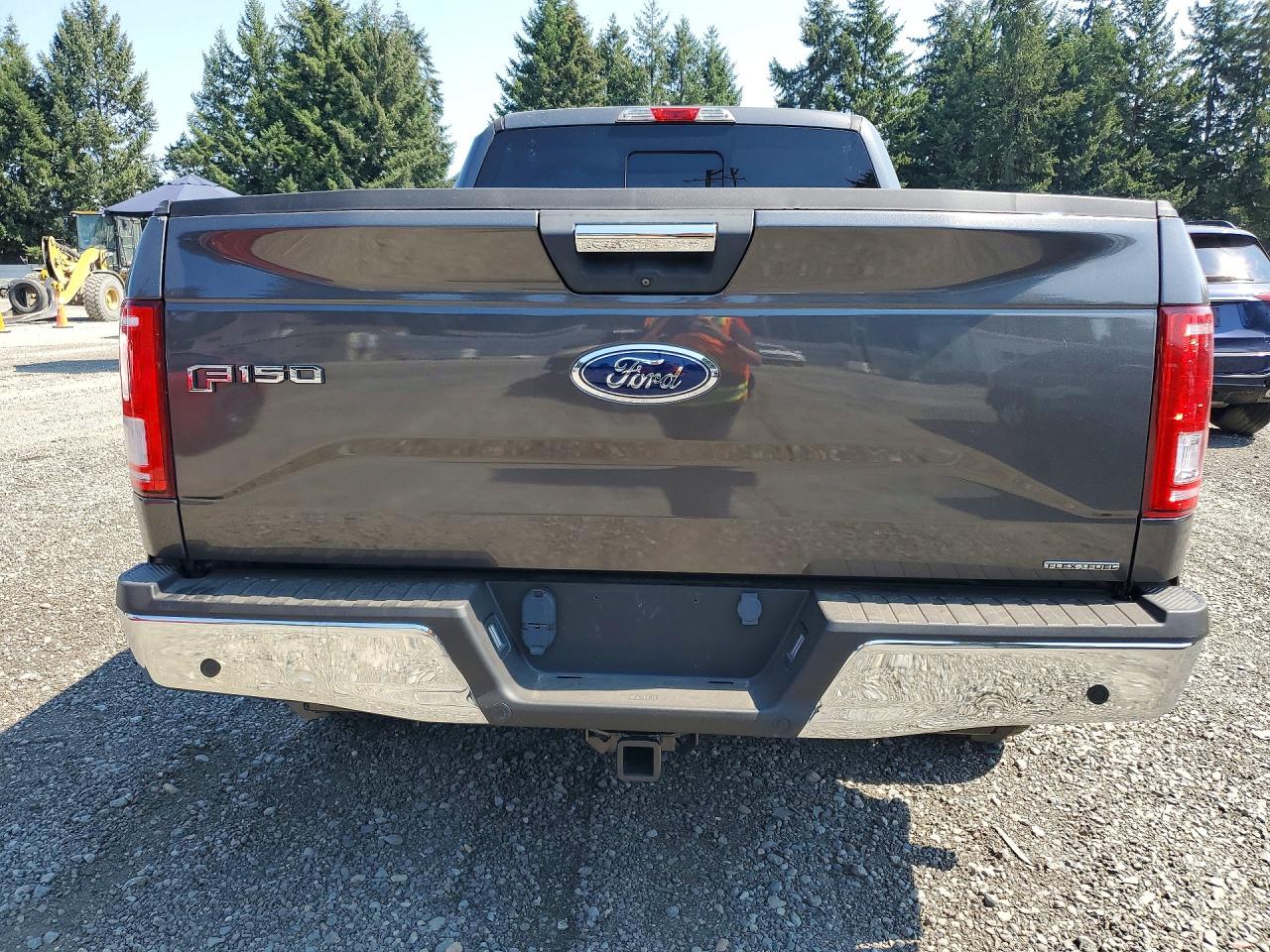 2015 Ford F150 Supercrew Gray vin: 1FTEW1CF7FKE17087
