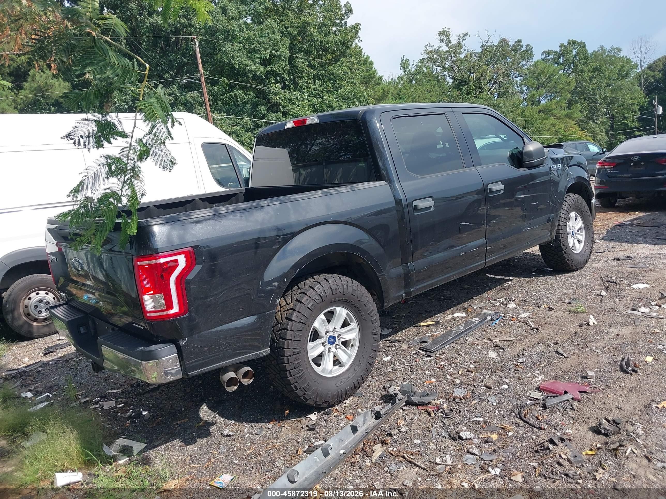 2015 Ford F-150 Xlt Black vin: 1FTEW1CF7FKE20023