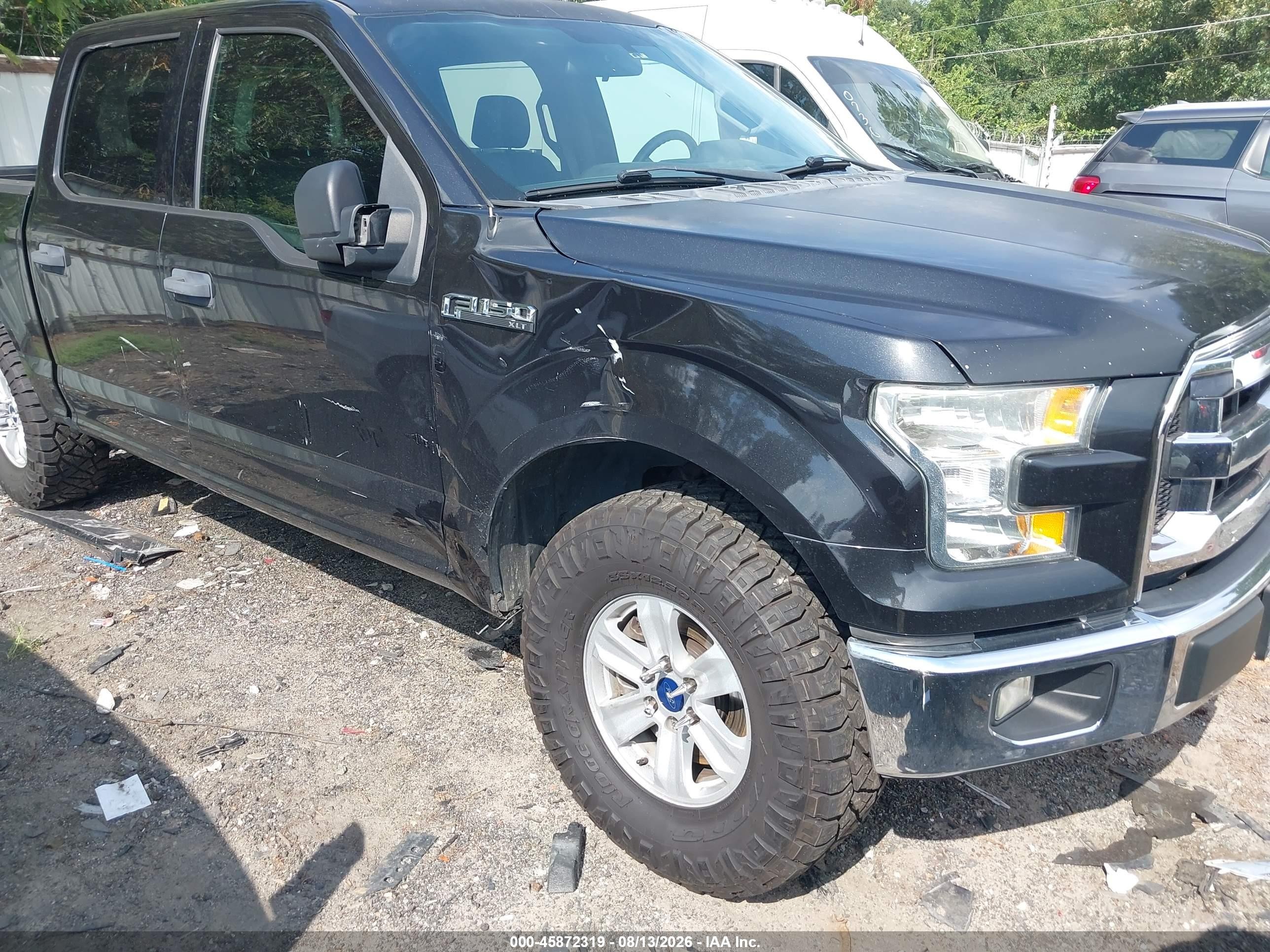 2015 Ford F-150 Xlt Black vin: 1FTEW1CF7FKE20023