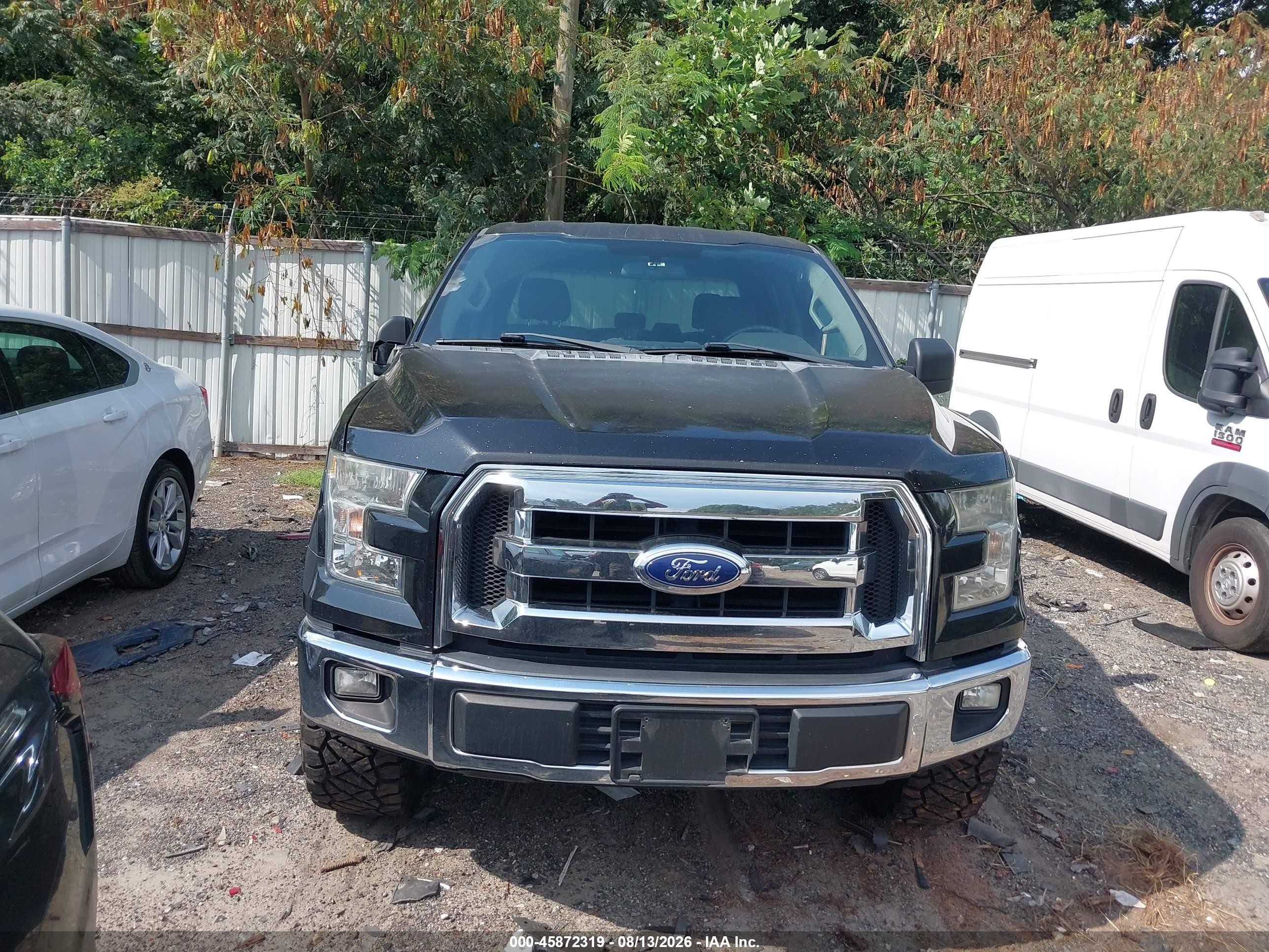 2015 Ford F-150 Xlt Black vin: 1FTEW1CF7FKE20023