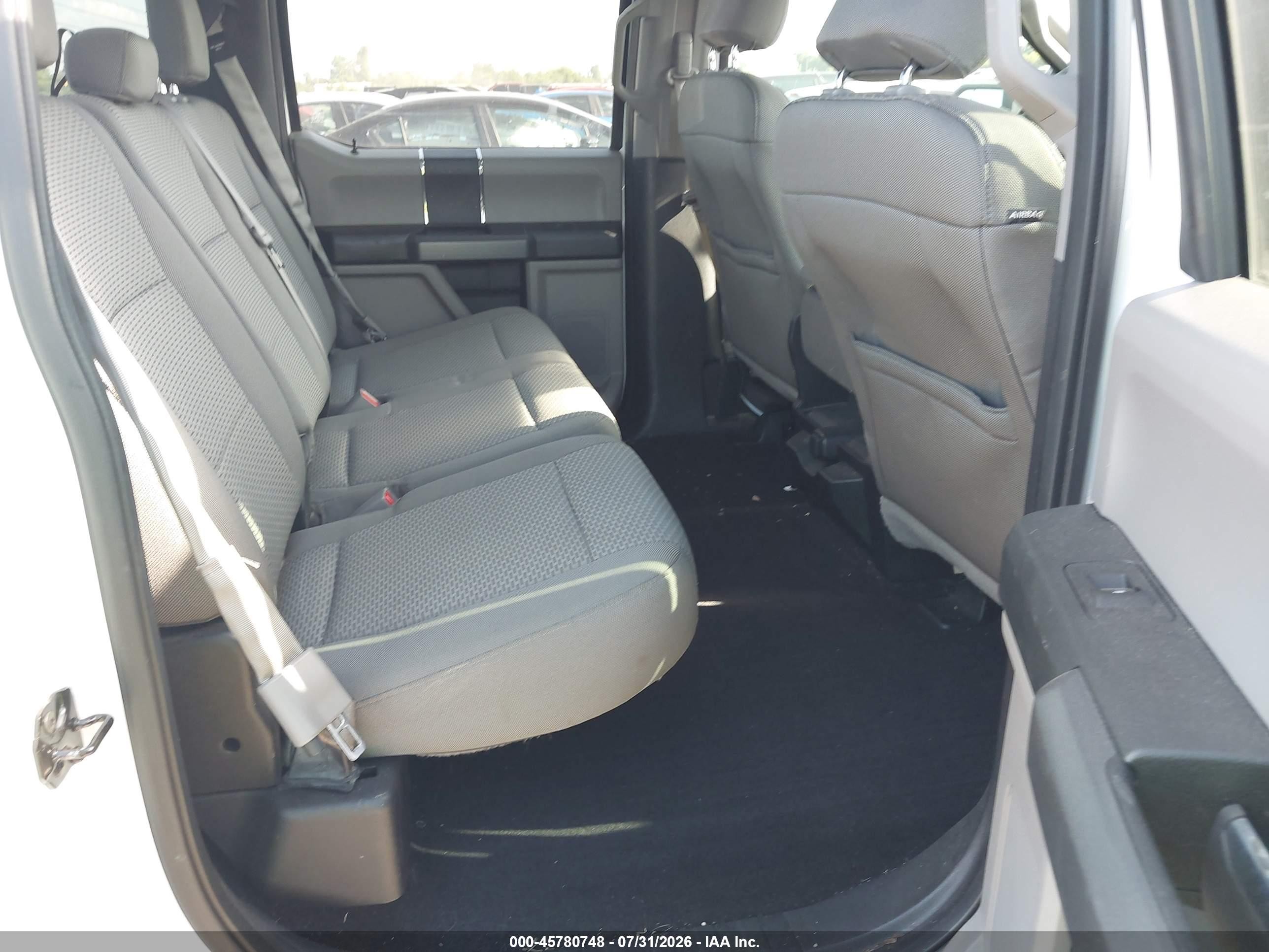 2015 Ford F-150 Xlt White vin: 1FTEW1CF7FKF08585
