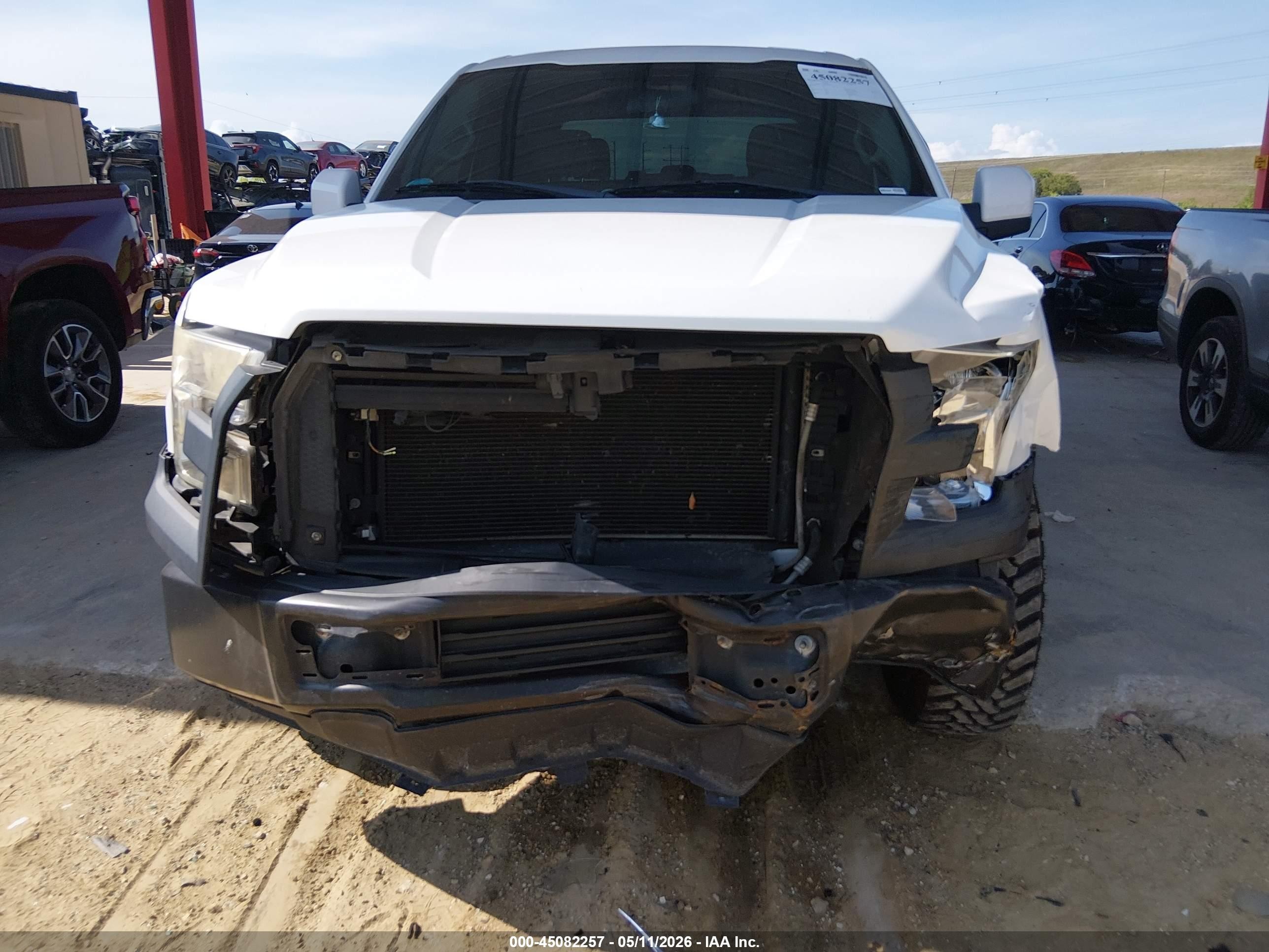 2017 Ford F-150 Xl White vin: 1FTEW1CF7HFB35933