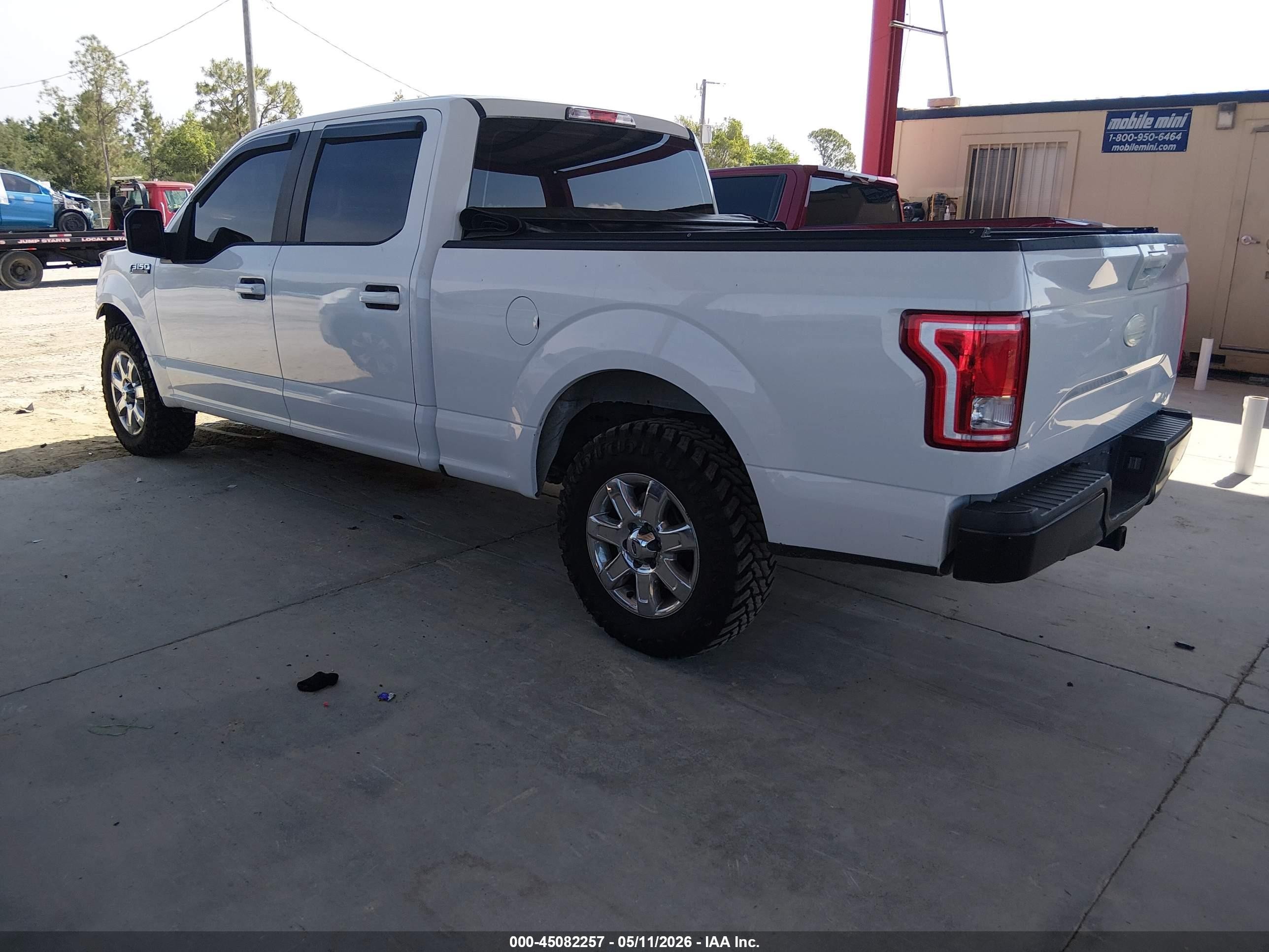 2017 Ford F-150 Xl White vin: 1FTEW1CF7HFB35933
