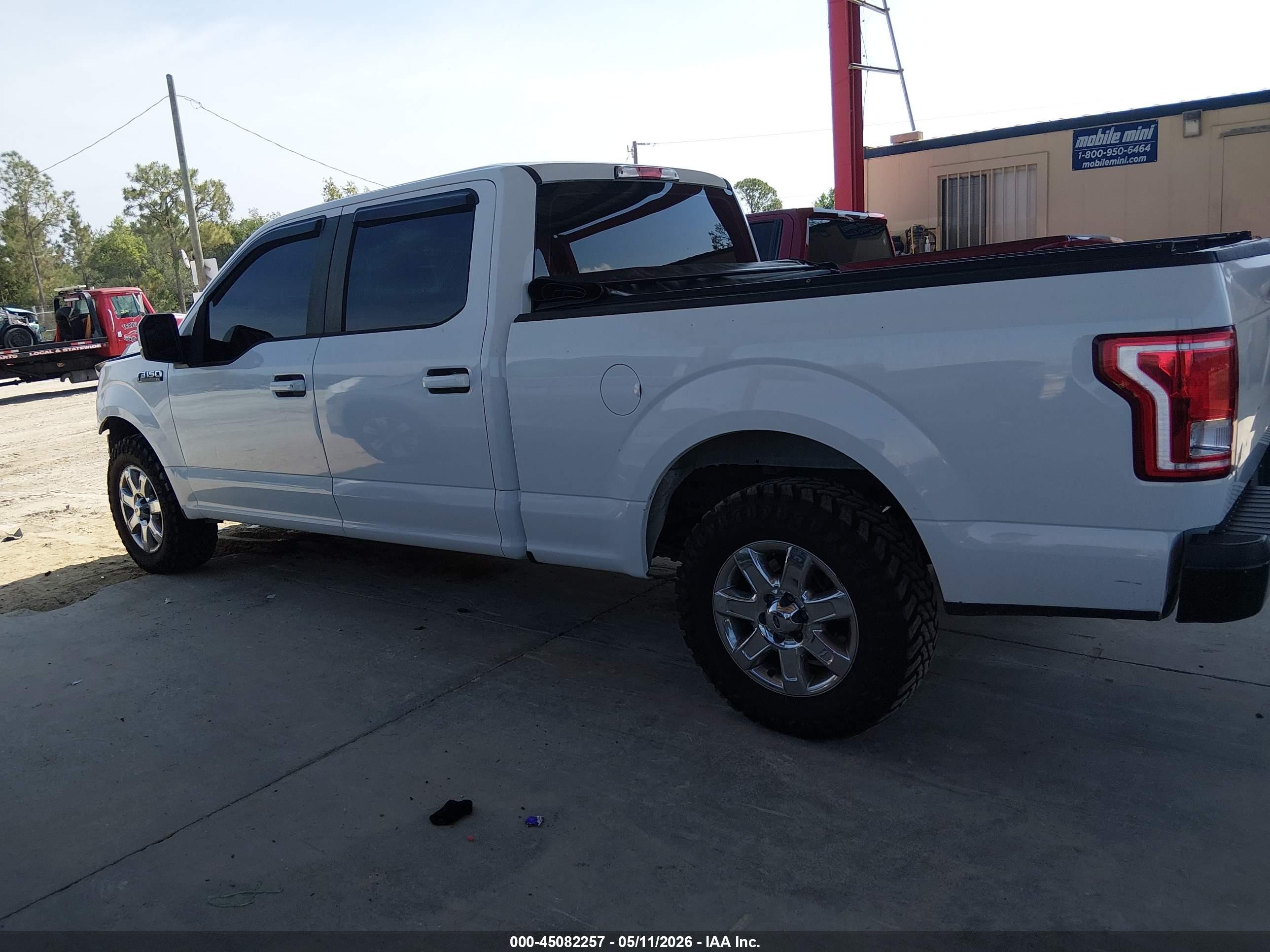 2017 Ford F-150 Xl White vin: 1FTEW1CF7HFB35933