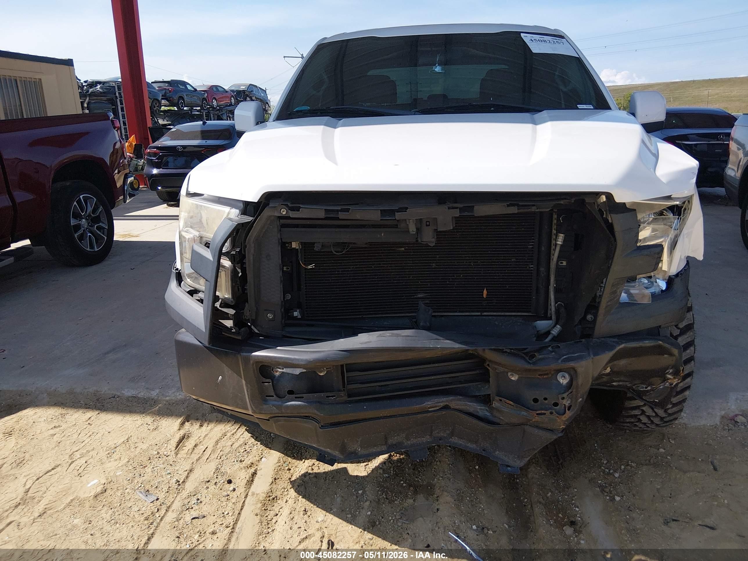 2017 Ford F-150 Xl White vin: 1FTEW1CF7HFB35933