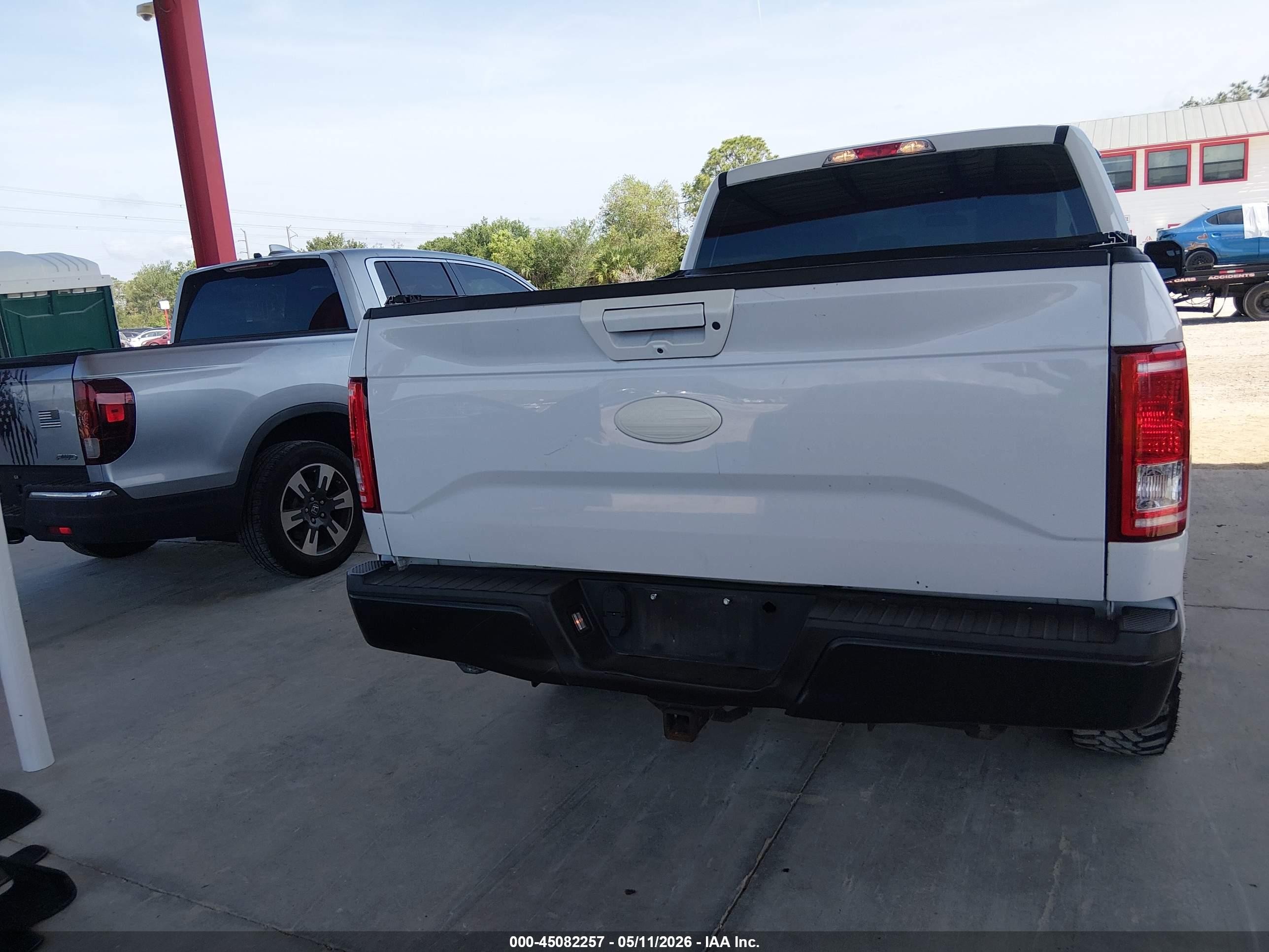 2017 Ford F-150 Xl White vin: 1FTEW1CF7HFB35933