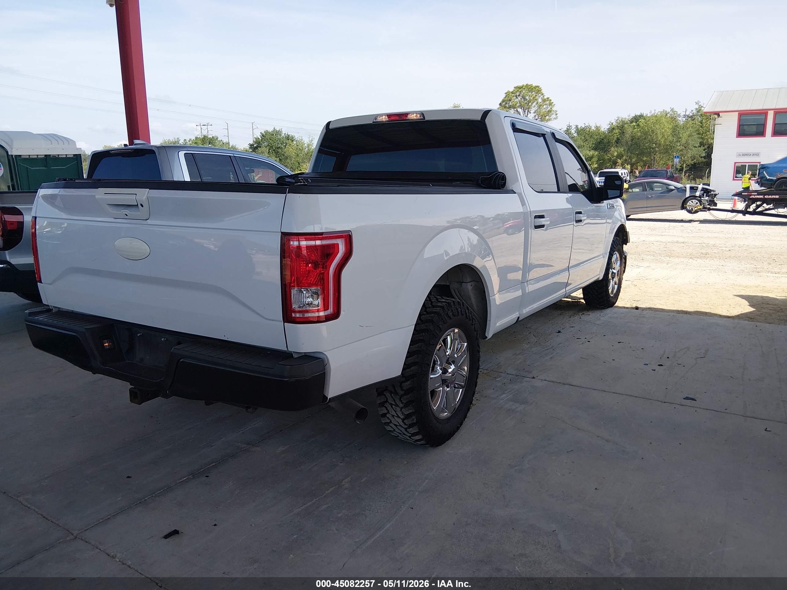 2017 Ford F-150 Xl White vin: 1FTEW1CF7HFB35933