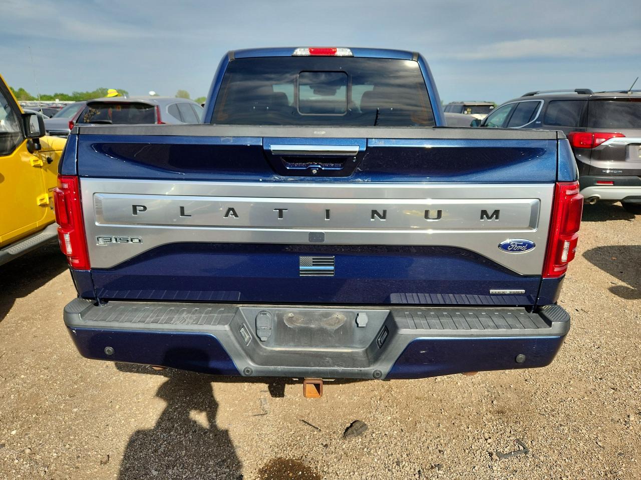 2015 Ford F150 Supercrew Blue vin: 1FTEW1CF8FFA79028